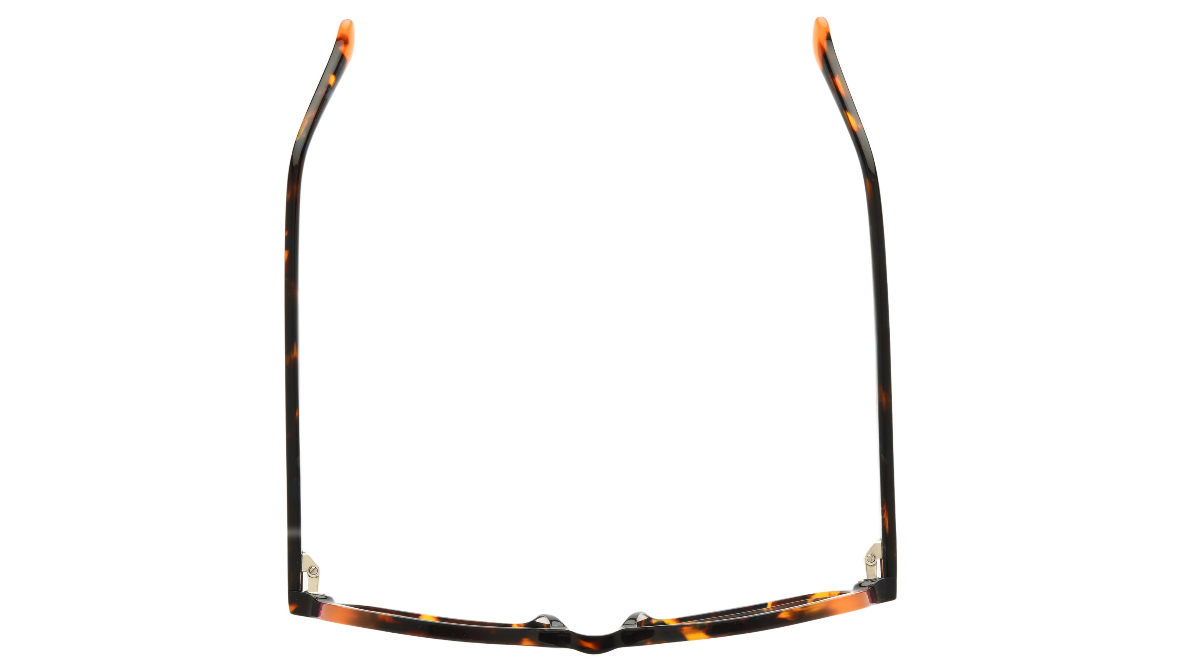 Lunettes de vue Lunatic Femme Ecaille Carré Lun2501 Dessus