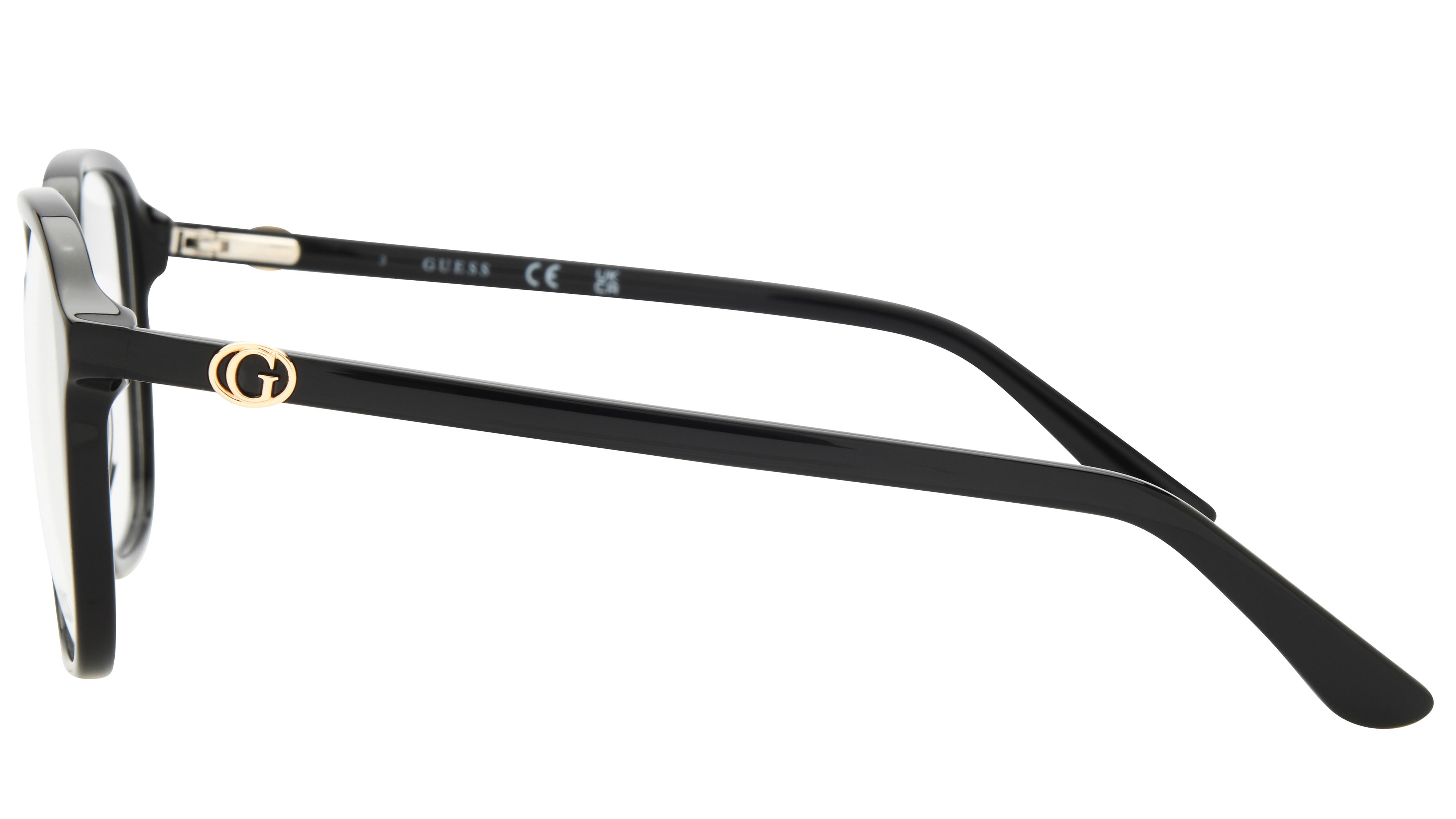 Lunettes de vue Guess Femme Noir Carré GU50309 Gauche
