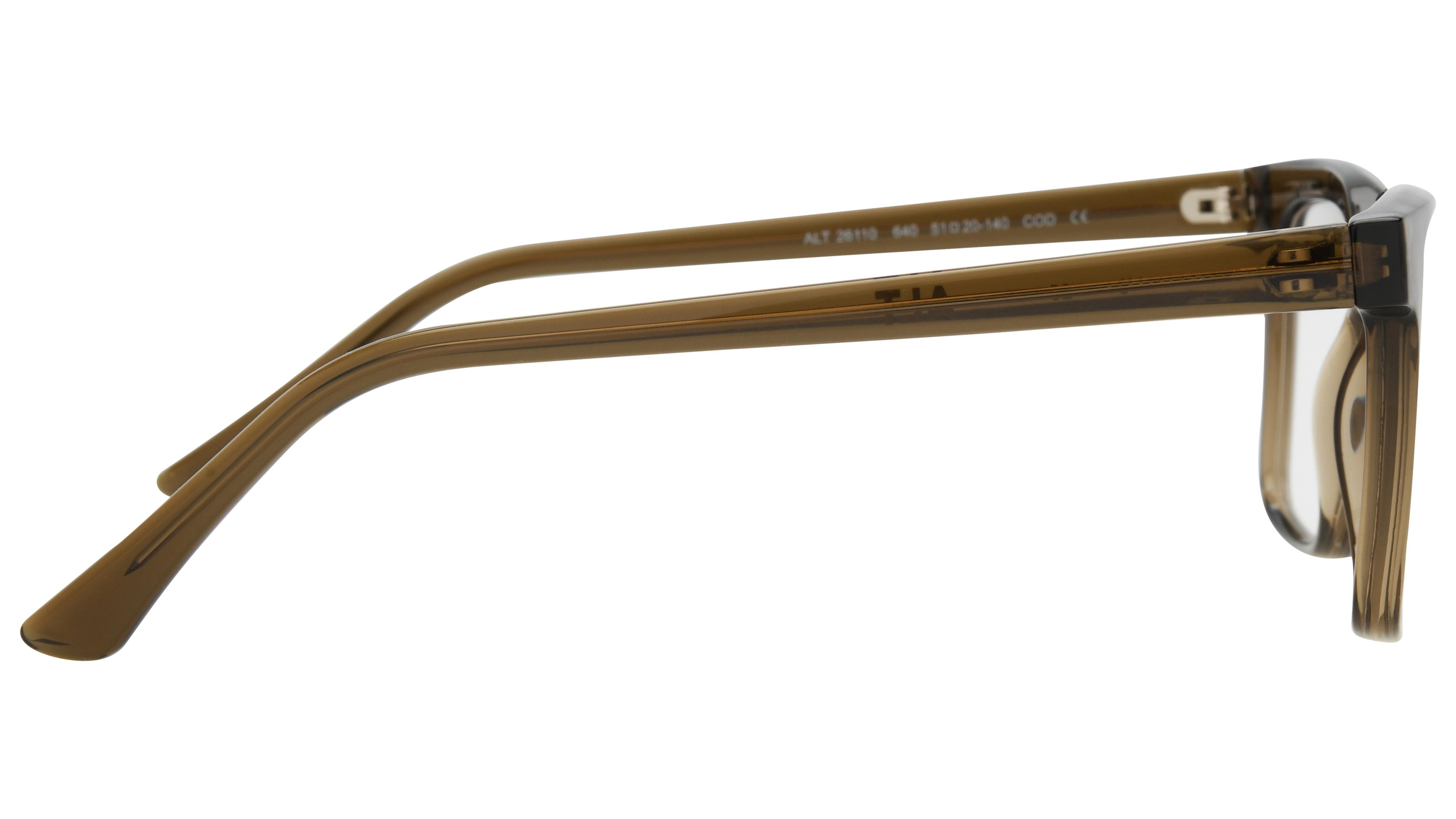 Lunettes de vue Alternance Homme Transparent Rectangle alt26110 Droite