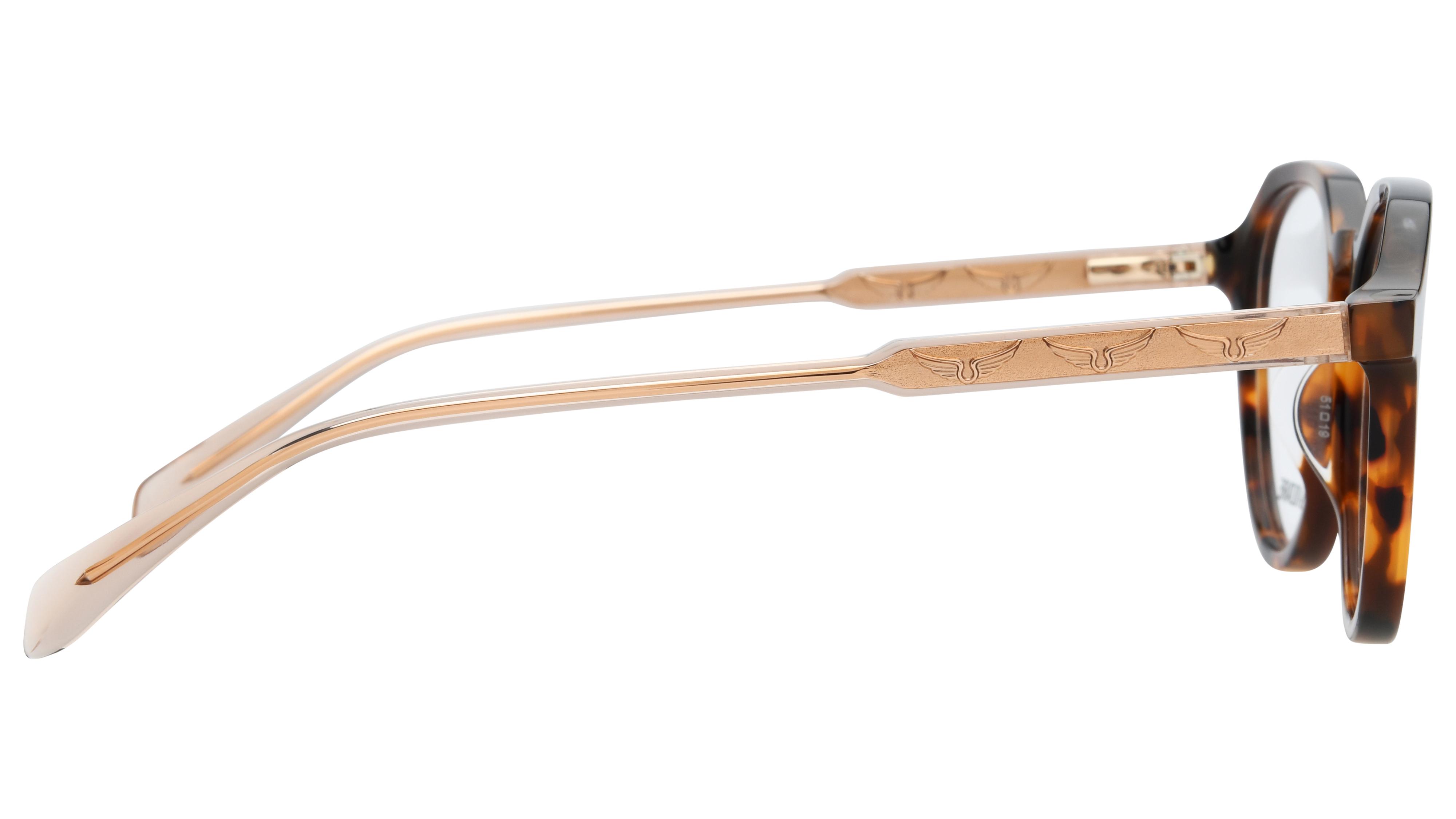 Lunettes de vue Zadig & Voltaire Femme Ecaille Pantos VZV499 Droite