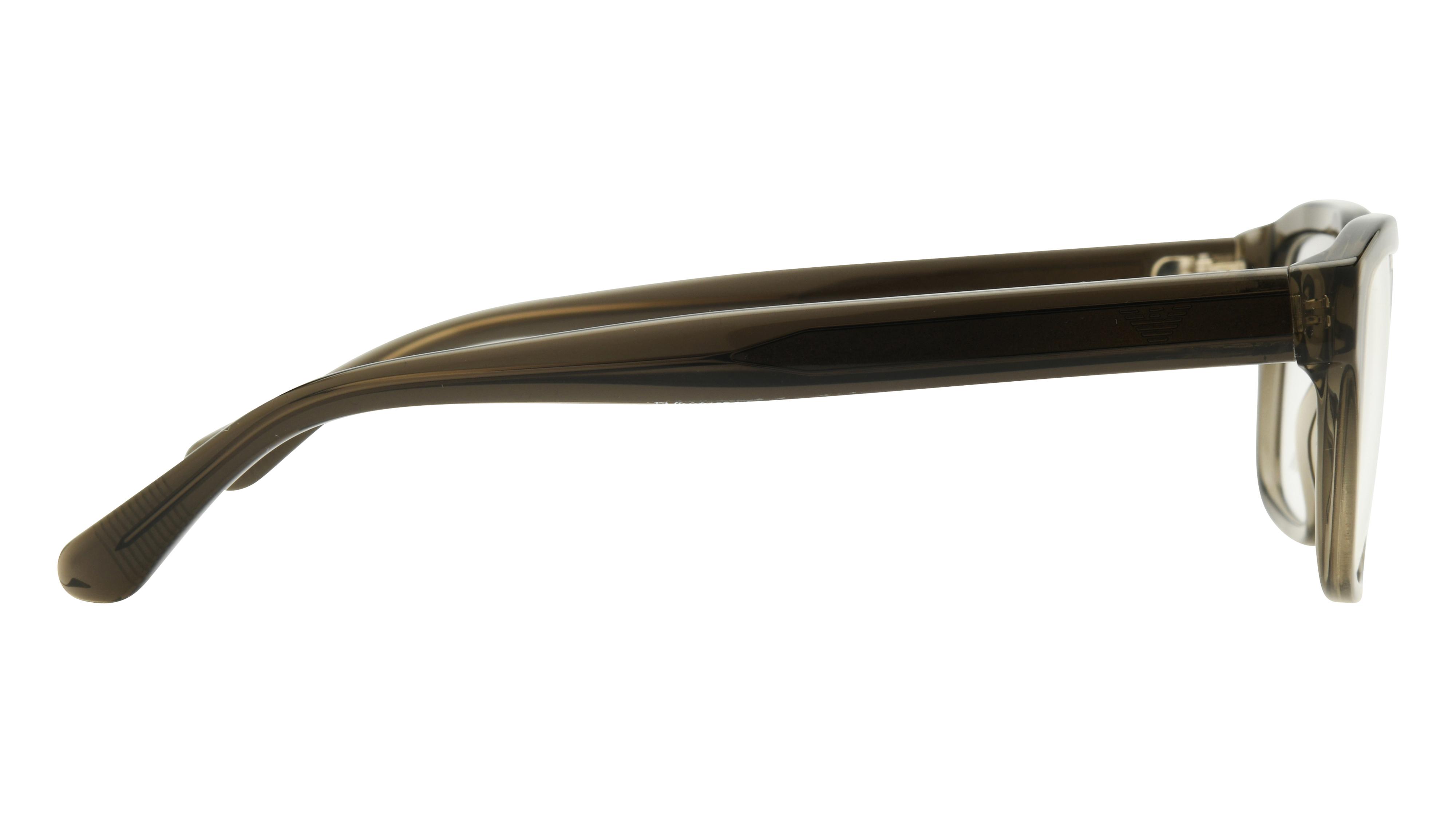 Lunettes de vue Emporio Armani Homme Marron Rectangle EA3255 Droite