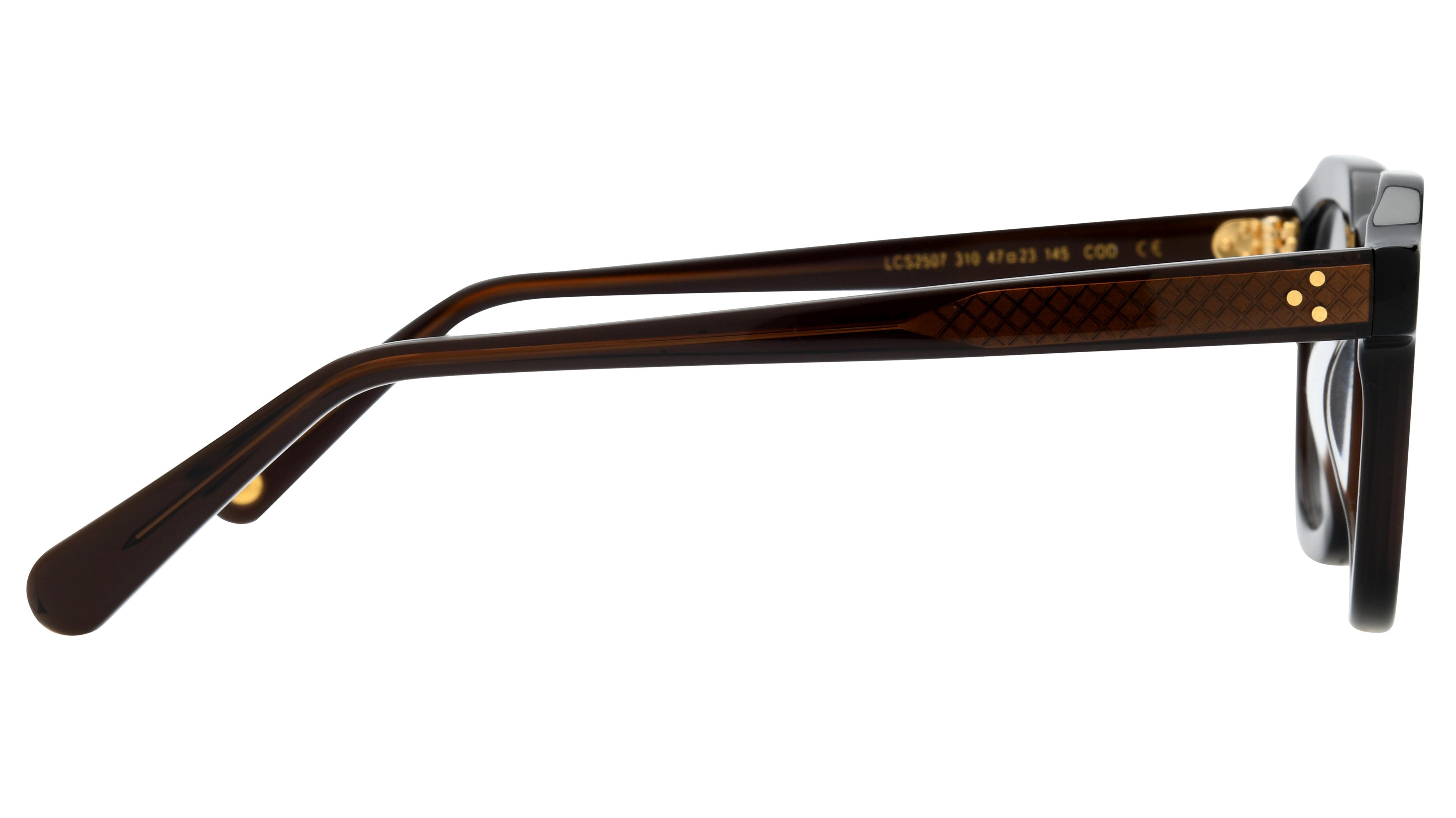 Lunettes de vue Le Coq Sportif Homme Marron Ovale Lcs2507 Droite