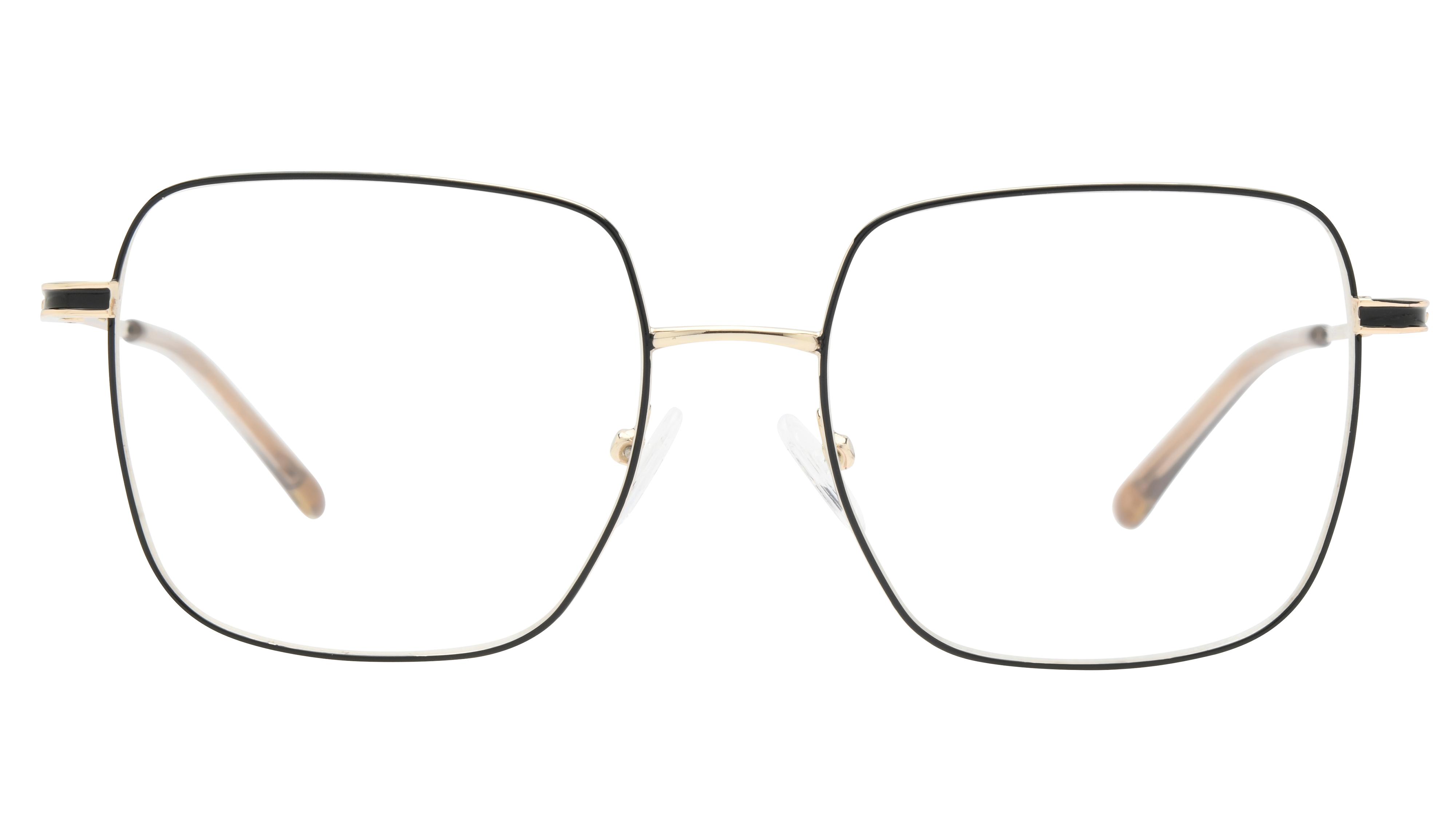 Lunettes de vue La Paresseuse Femme Or Carré Par2405 Face