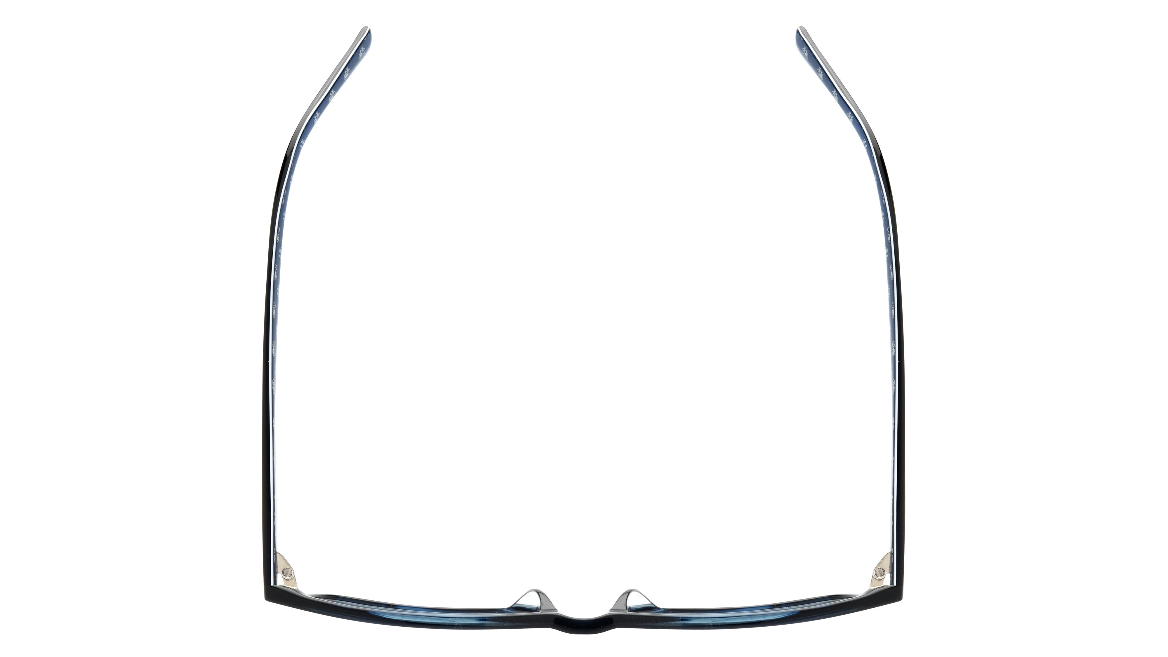 Lunettes de vue The Bicycle Homme Bleu Rectangle Bic2210 Dessus