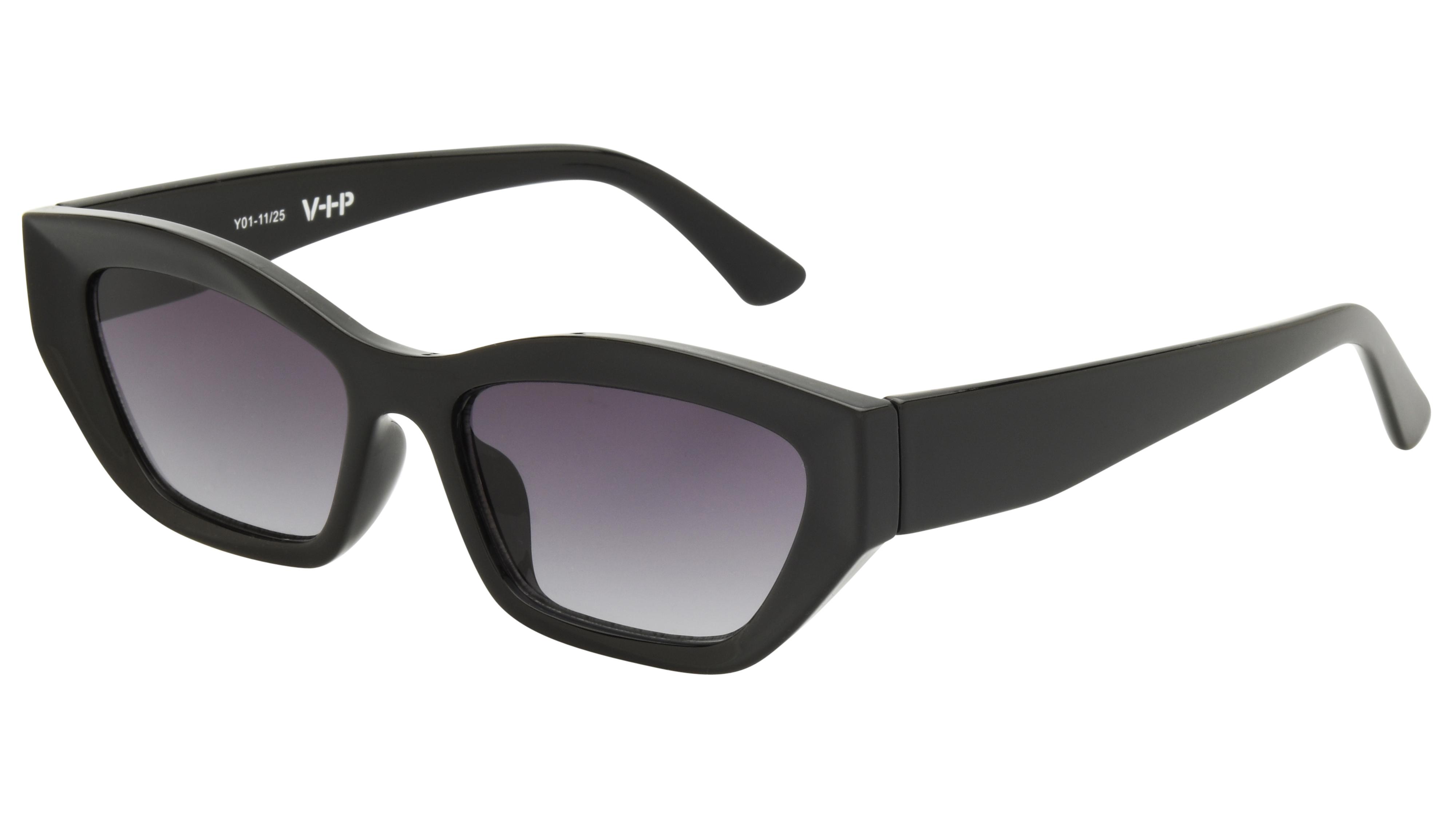 Lunettes de soleil VIP Femme Noir Papillonnante vip2601 Trois-Quart