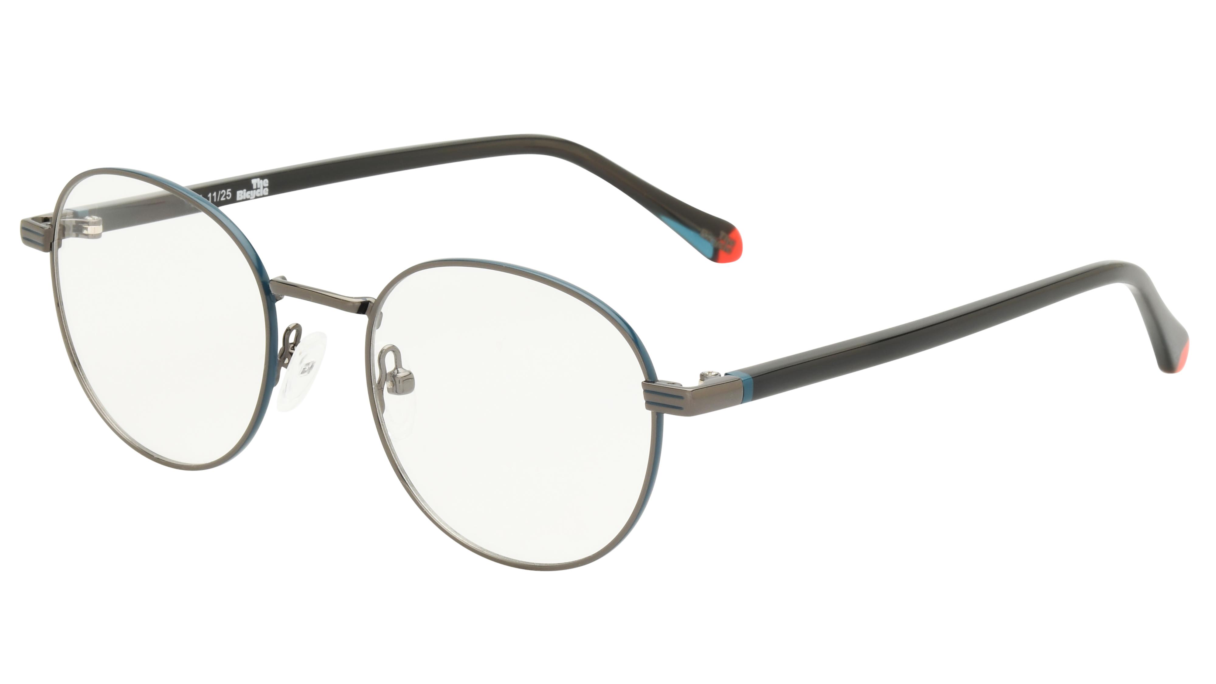 Lunettes de vue The Bicycle Homme Gris Pantos Bic2601 Trois-Quart