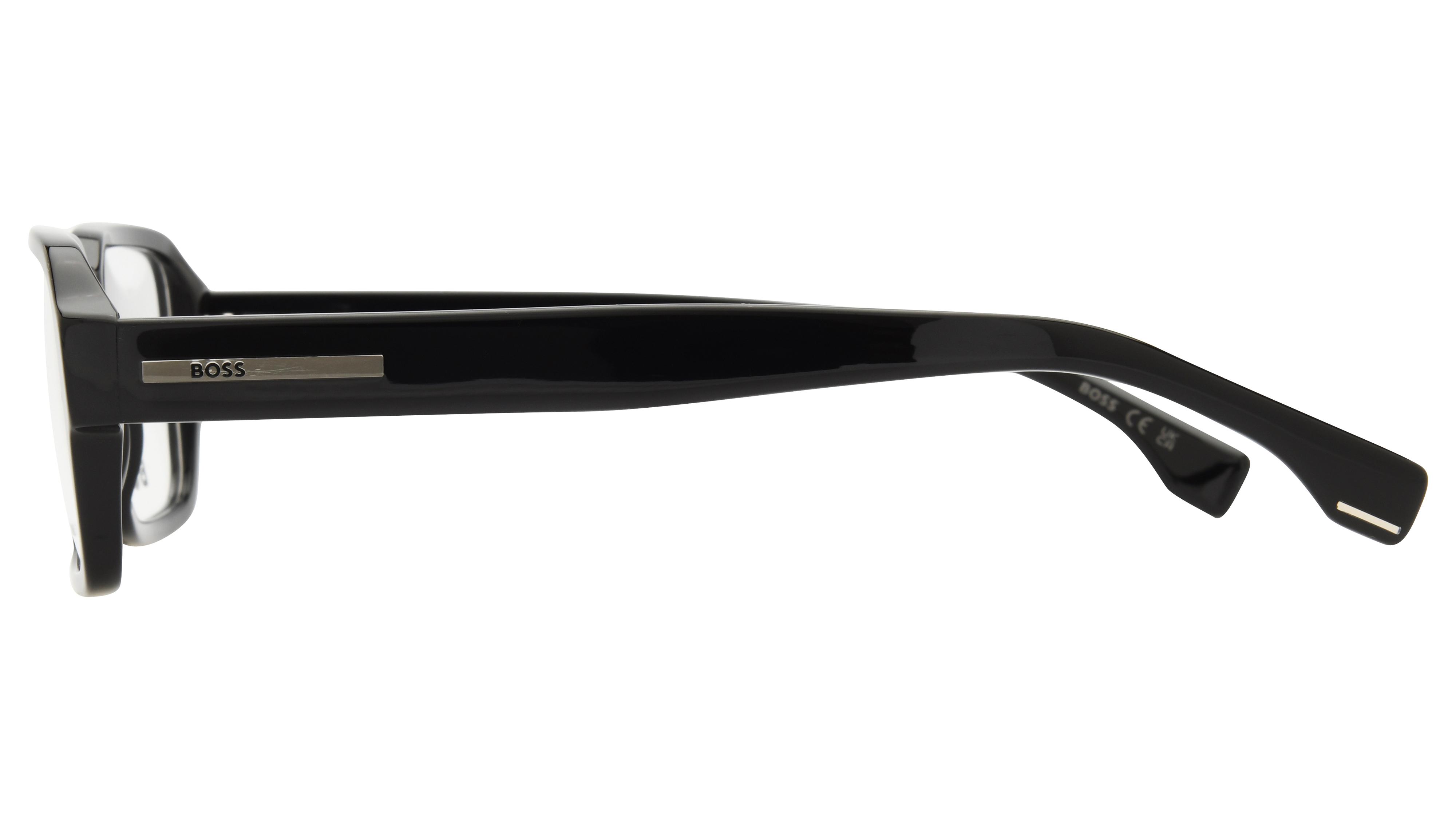 Lunettes de vue Boss Homme Noir Rectangle Boss1986 Gauche