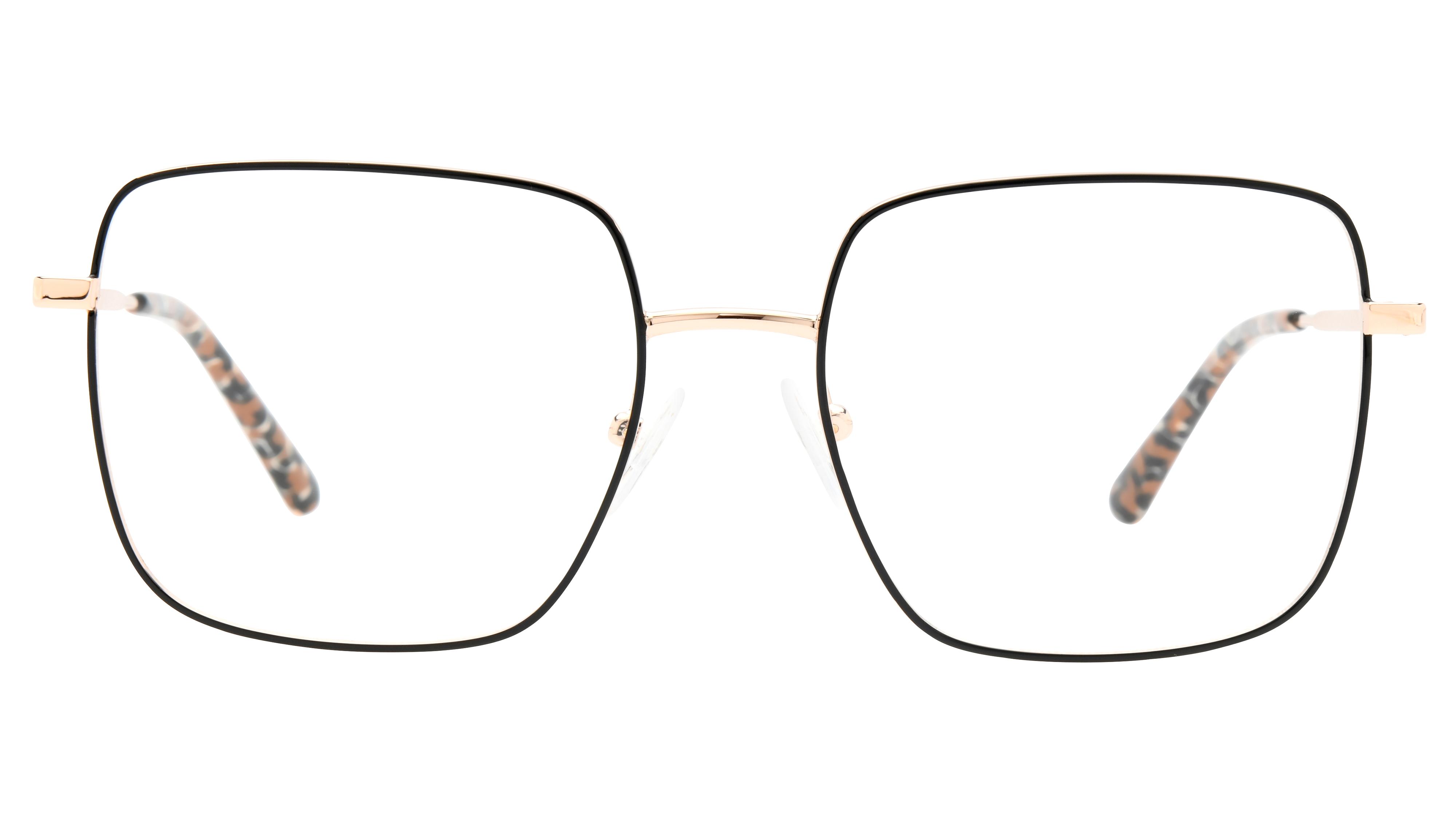 Lunettes de vue Jasma Femme Or Carré Jas2408 Face