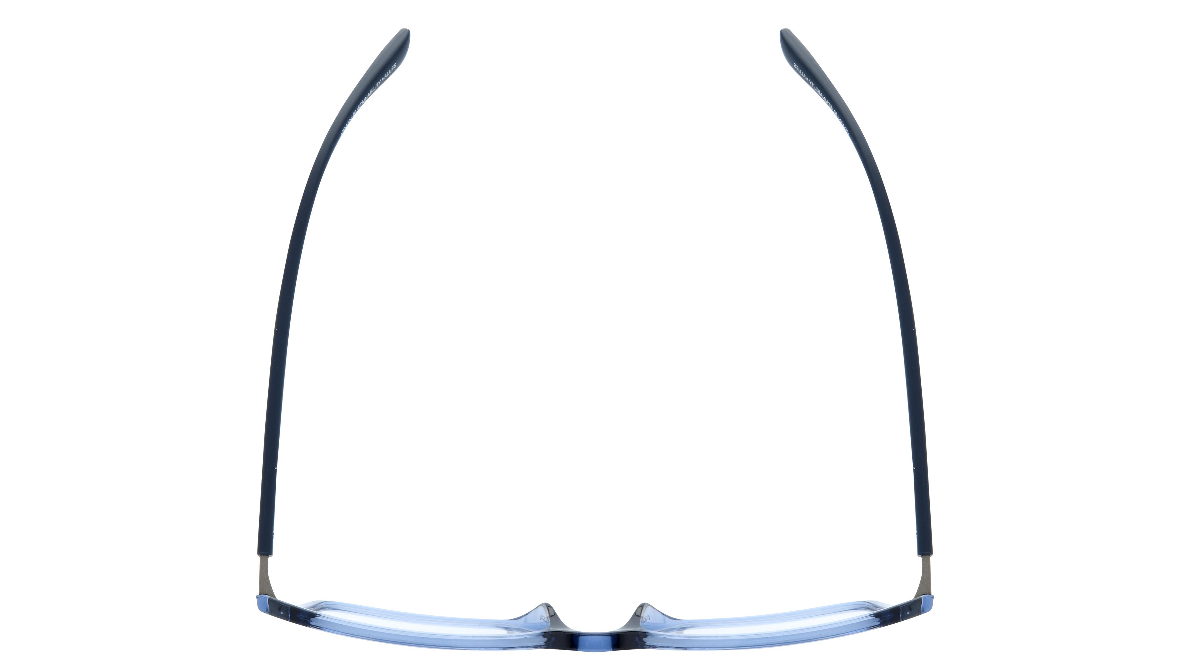 Lunettes de vue Emporio Armani Homme Bleu Rectangle EA3237 Dessus