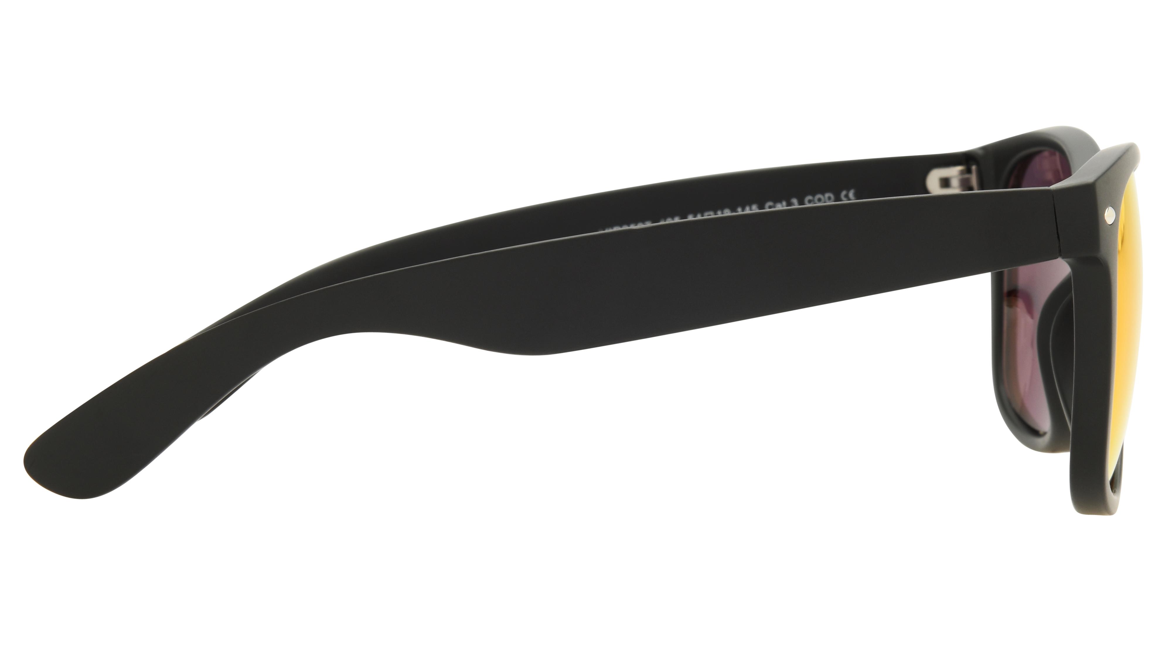 Lunettes de soleil VIP Mixte Noir Wayfarer vip2507 Droite