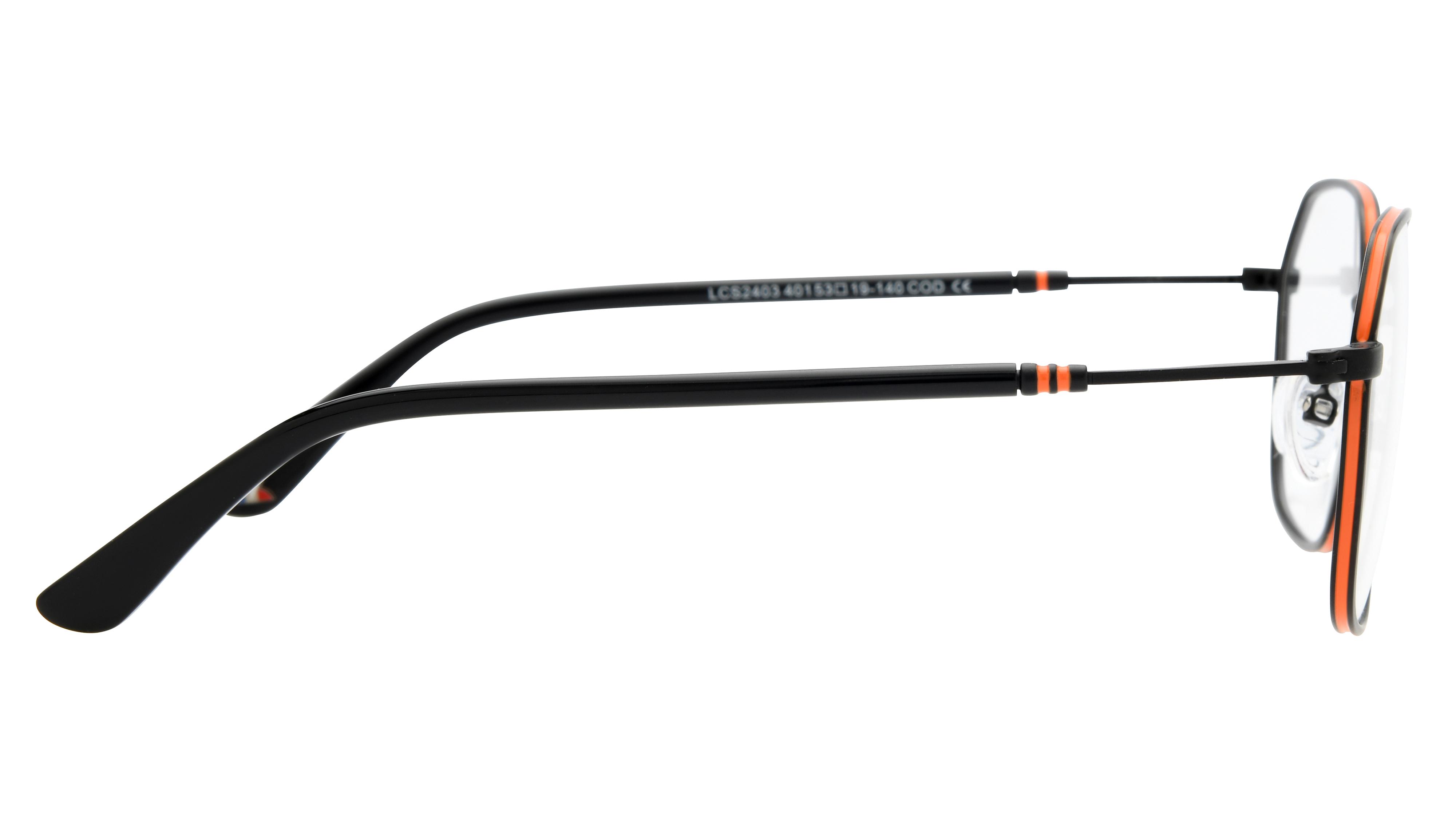 Lunettes de vue Le Coq Sportif Homme Noir Carré Lcs2403 Droite