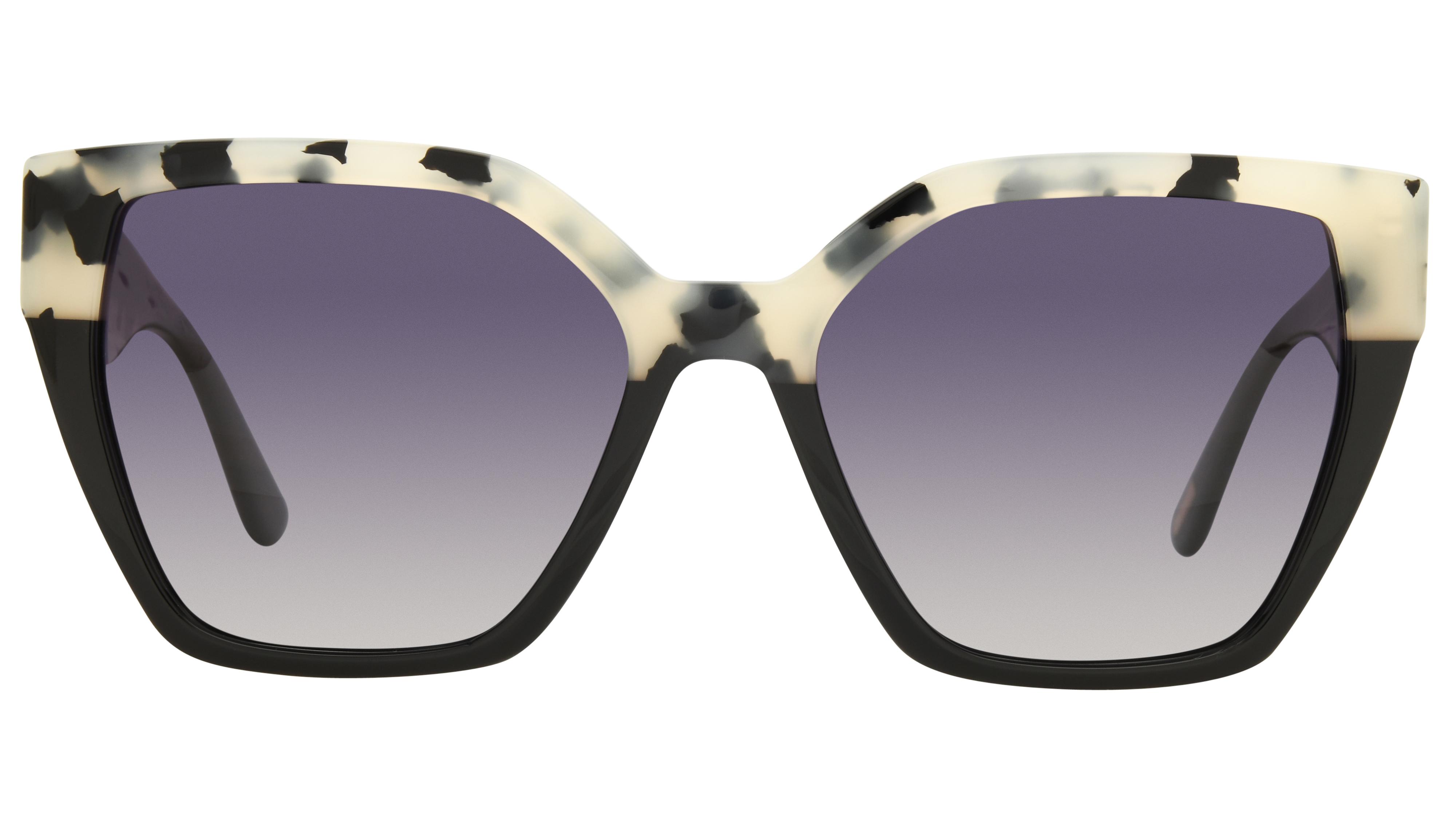 Lunettes de soleil Pol&Sun Femme Noir Papillonnante Pos2601 Face