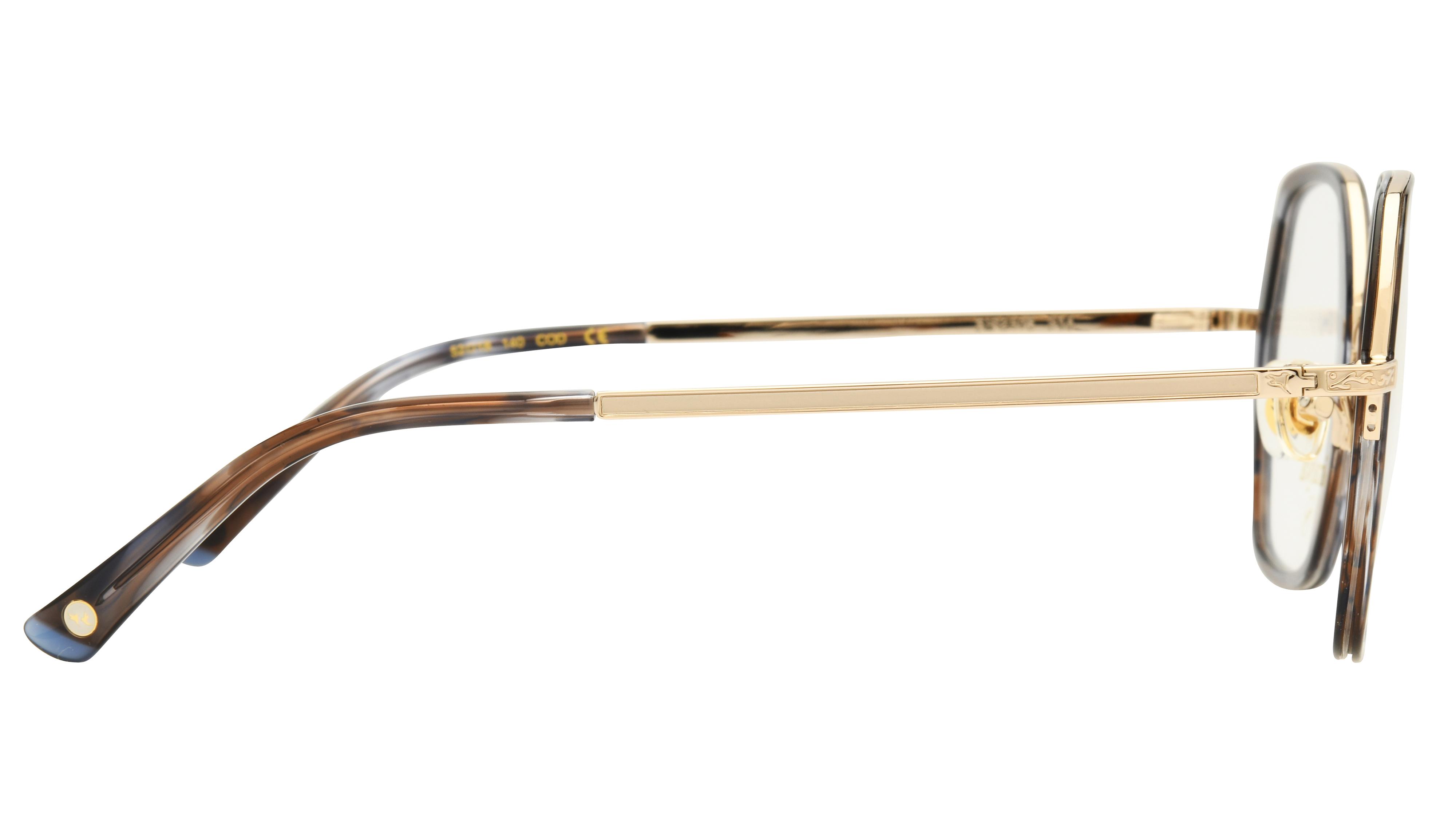 Lunettes de vue Siralya Femme Marron Tonneau Sir2505 Droite