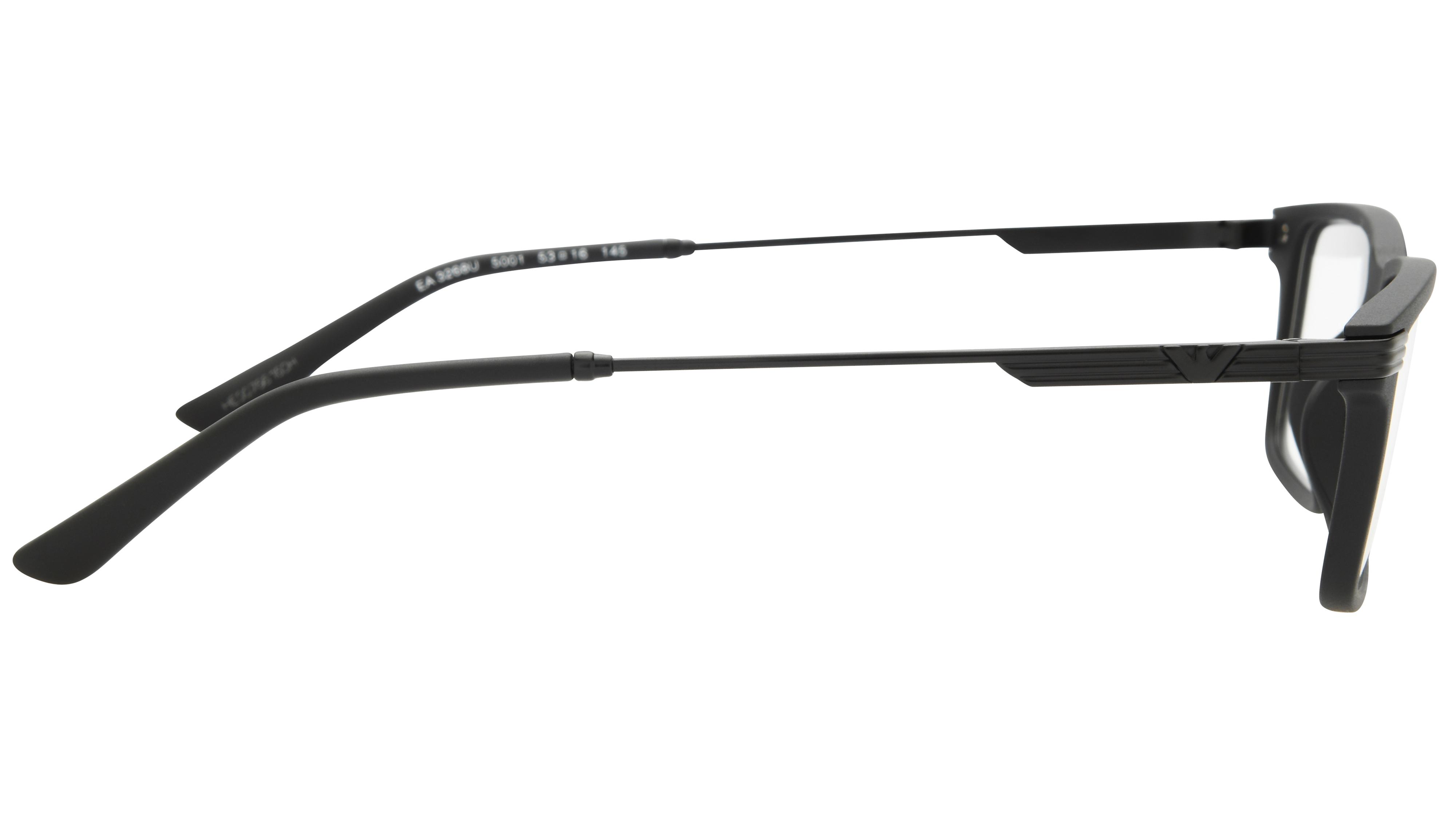 Lunettes de vue Emporio Armani Homme Noir Rectangle ea3268u Droite