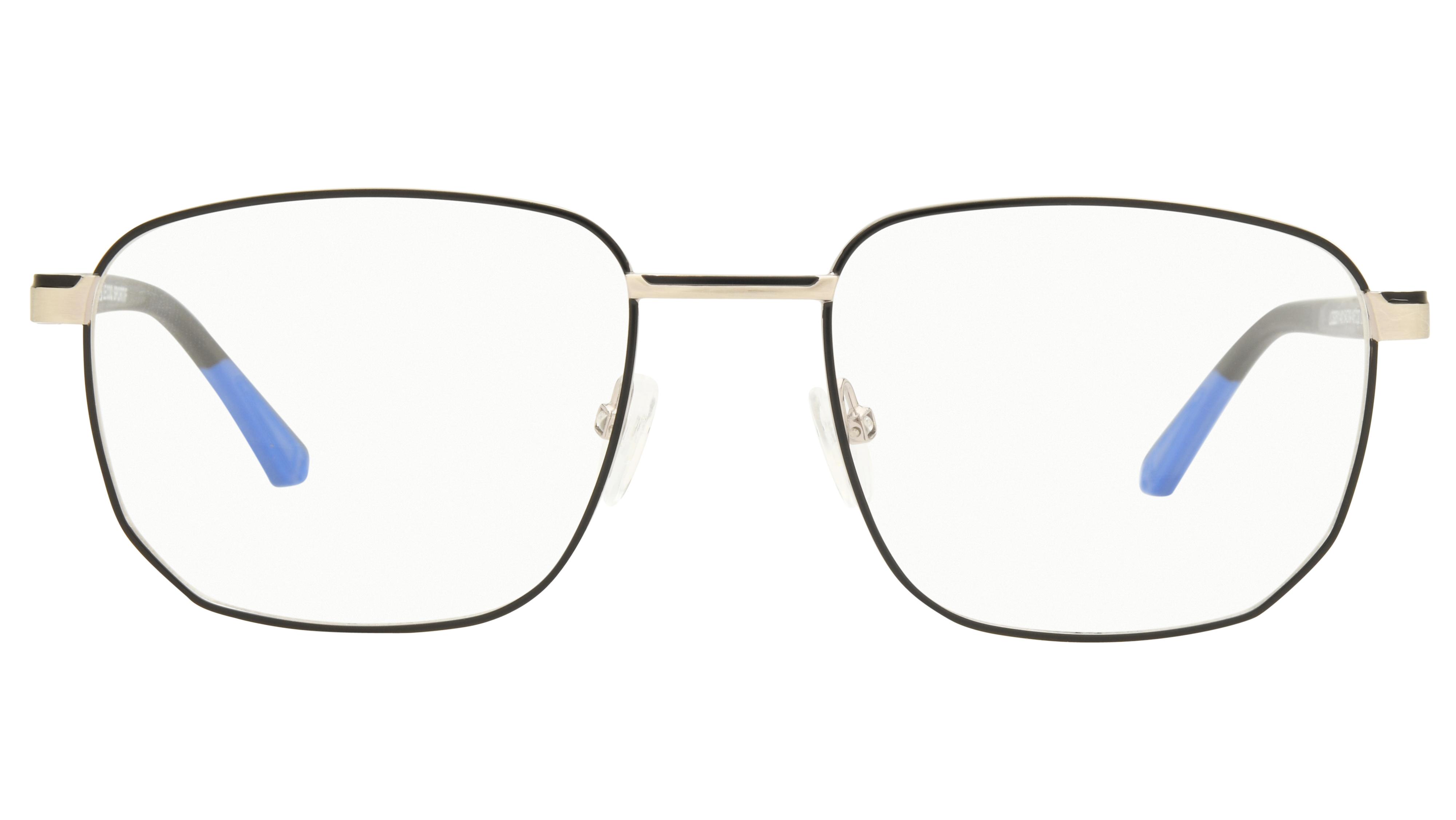 Lunettes de vue Le Coq Sportif Homme Noir Rectangle Lcs2511 Face