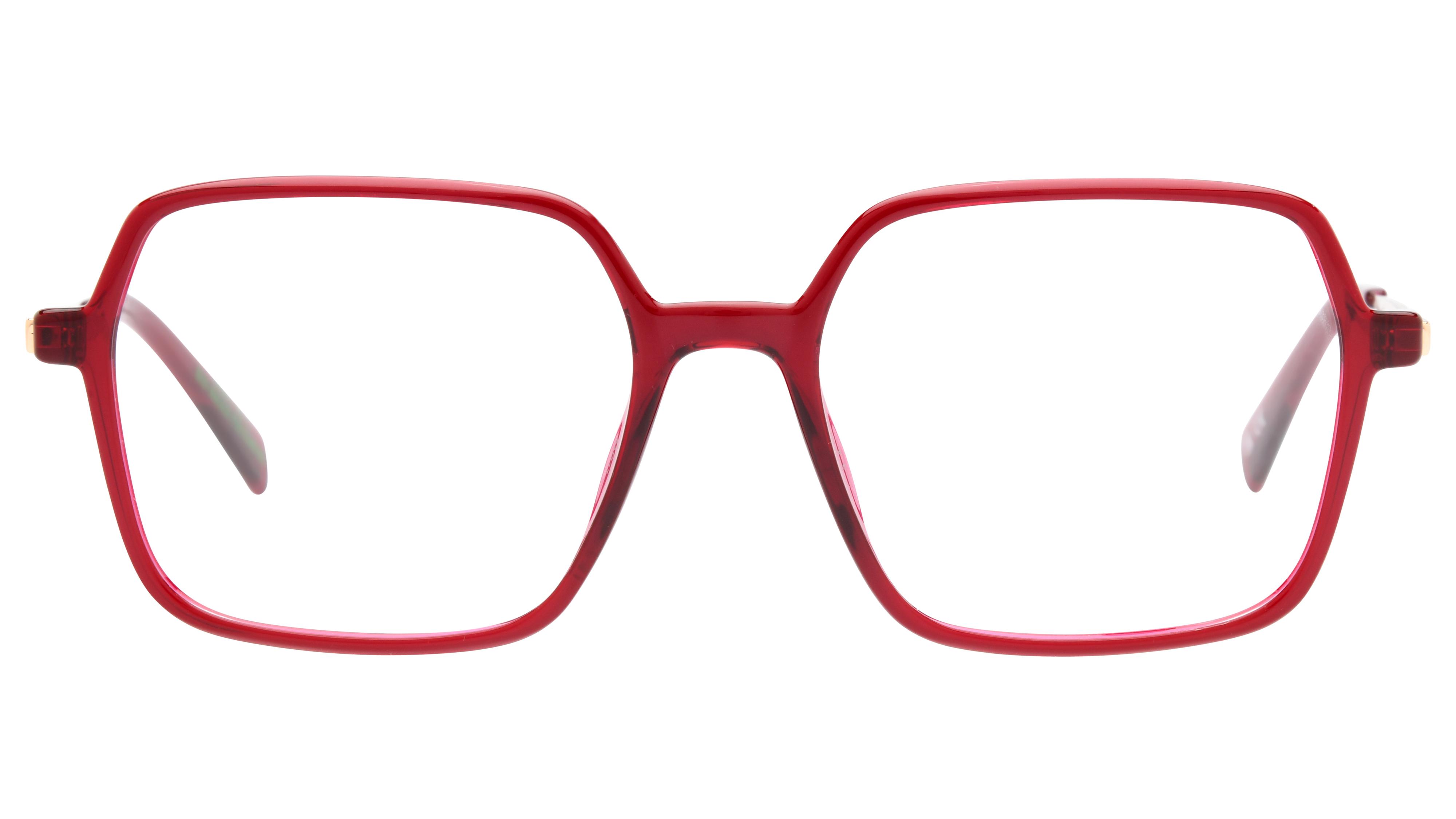 Lunettes de vue Levi's Femme Rouge Carré Lv1072 Face