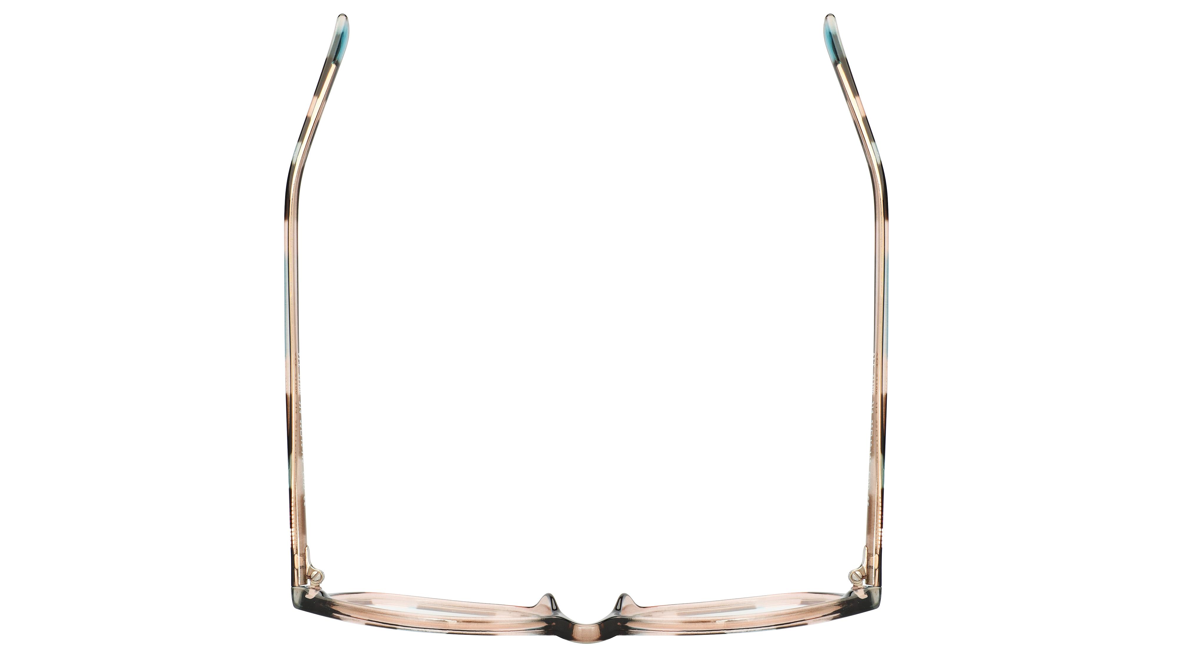 Lunettes de vue Alternance Femme Marron Rectangle Alt21106 Dessus