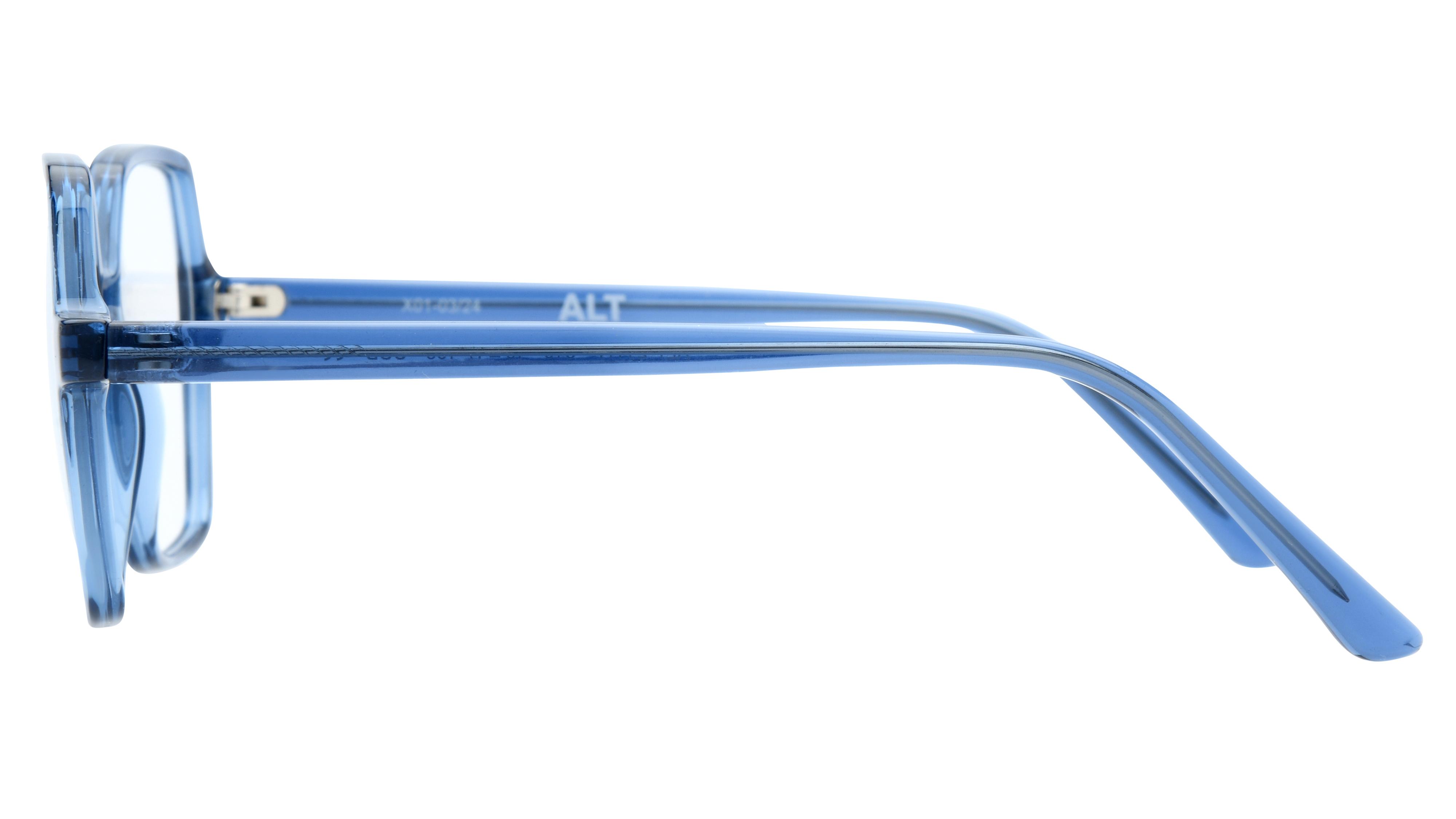 Lunettes de vue Alternance Femme Bleu Carré alternance Gauche