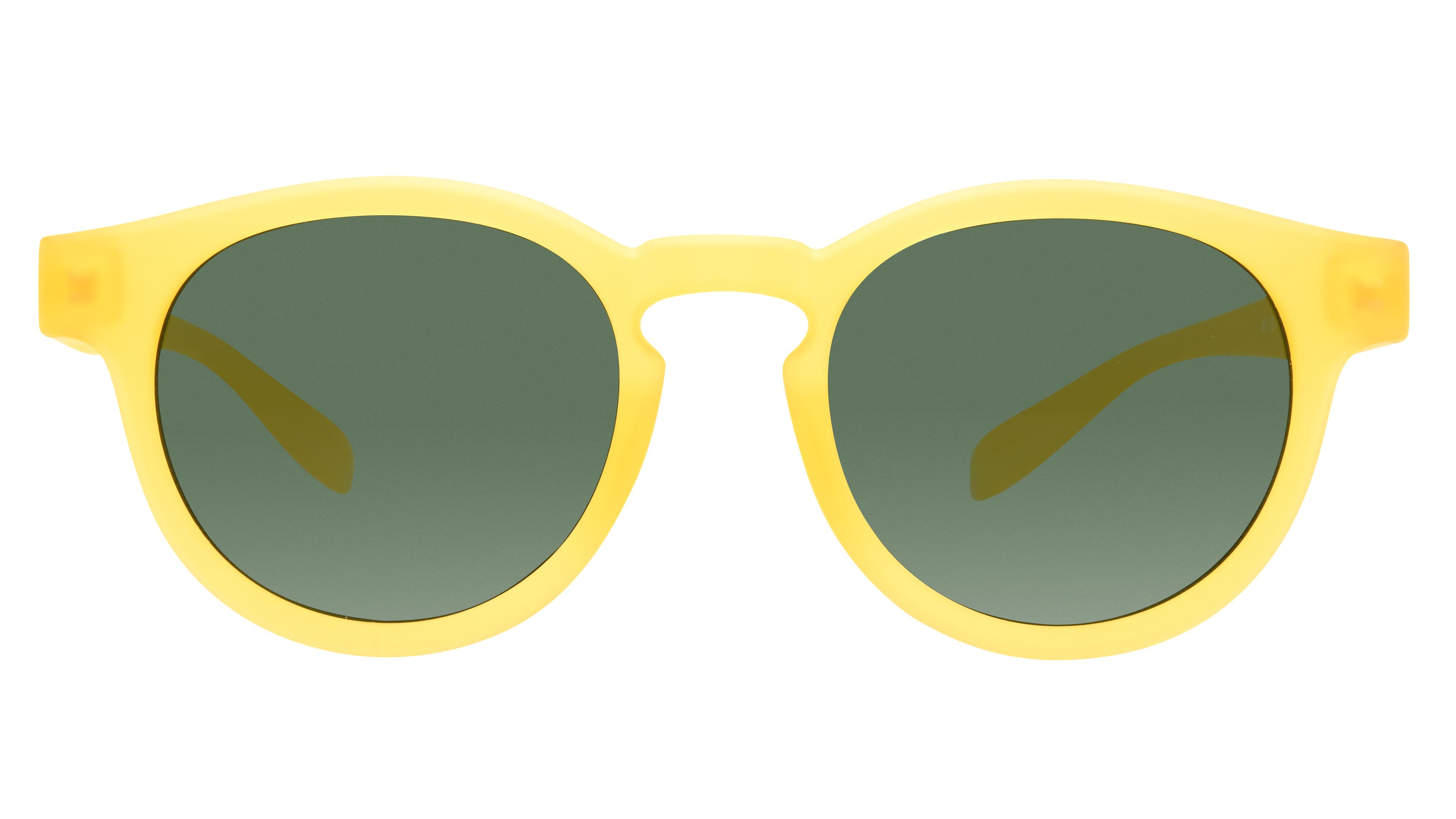 Lunettes de soleil Le Coq Sportif Mixte Jaune Pantos Lcs2401/S Face