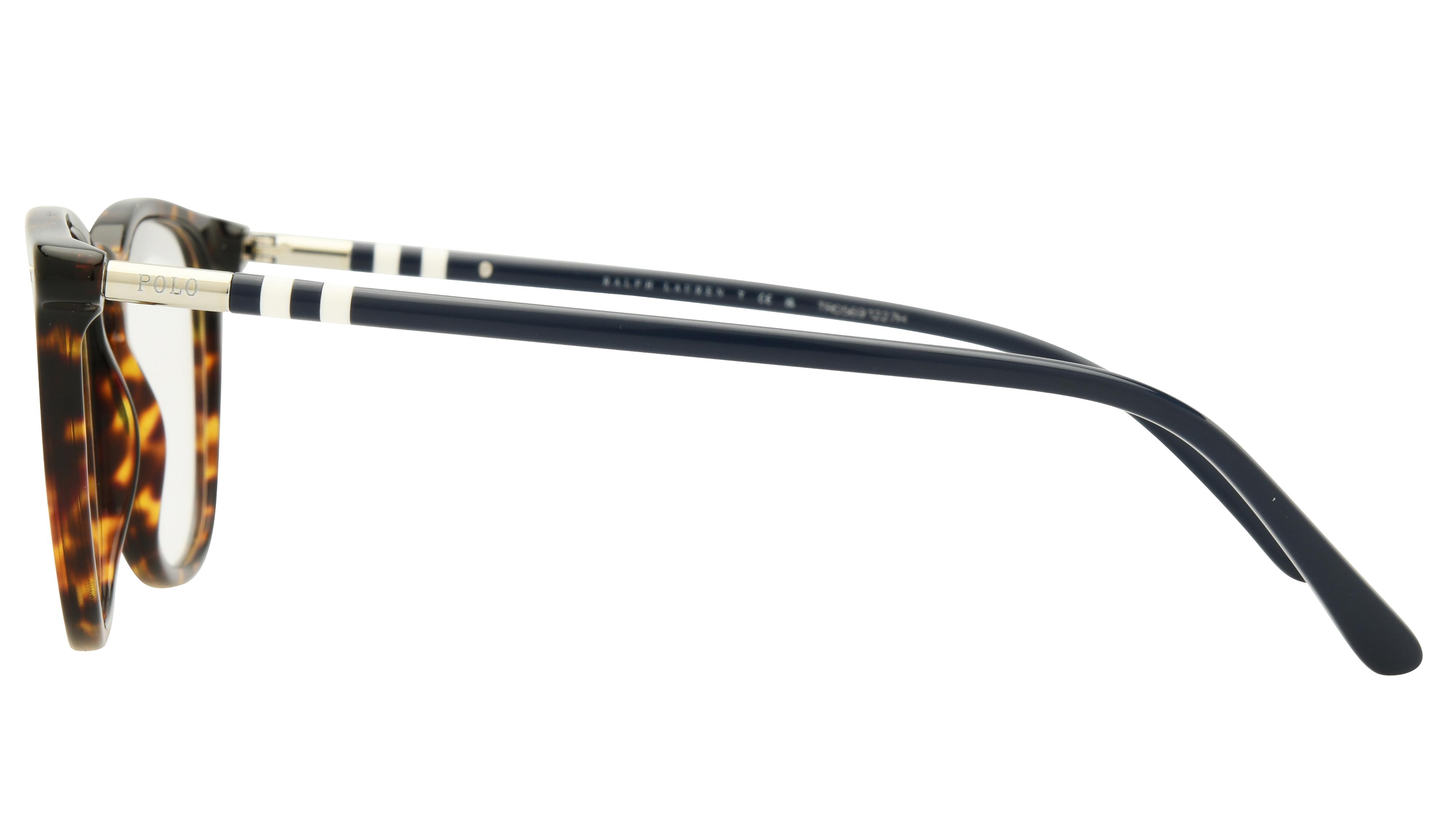 Lunettes de vue Polo Ralph Lauren Homme Ecaille Carré PH2288 Gauche