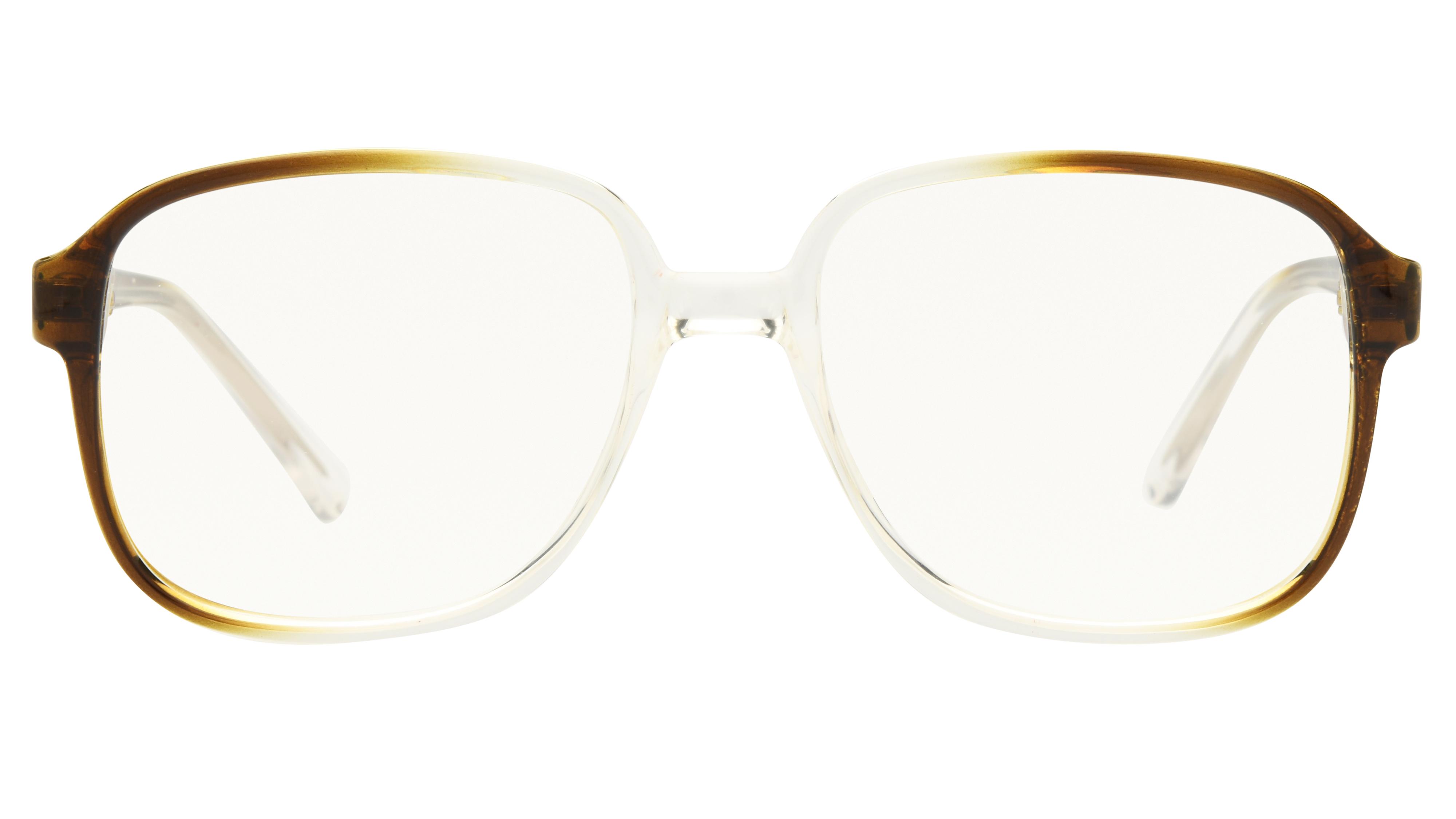 Lunettes de vue Alternance Femme Marron Tonneau Alt26101 Face