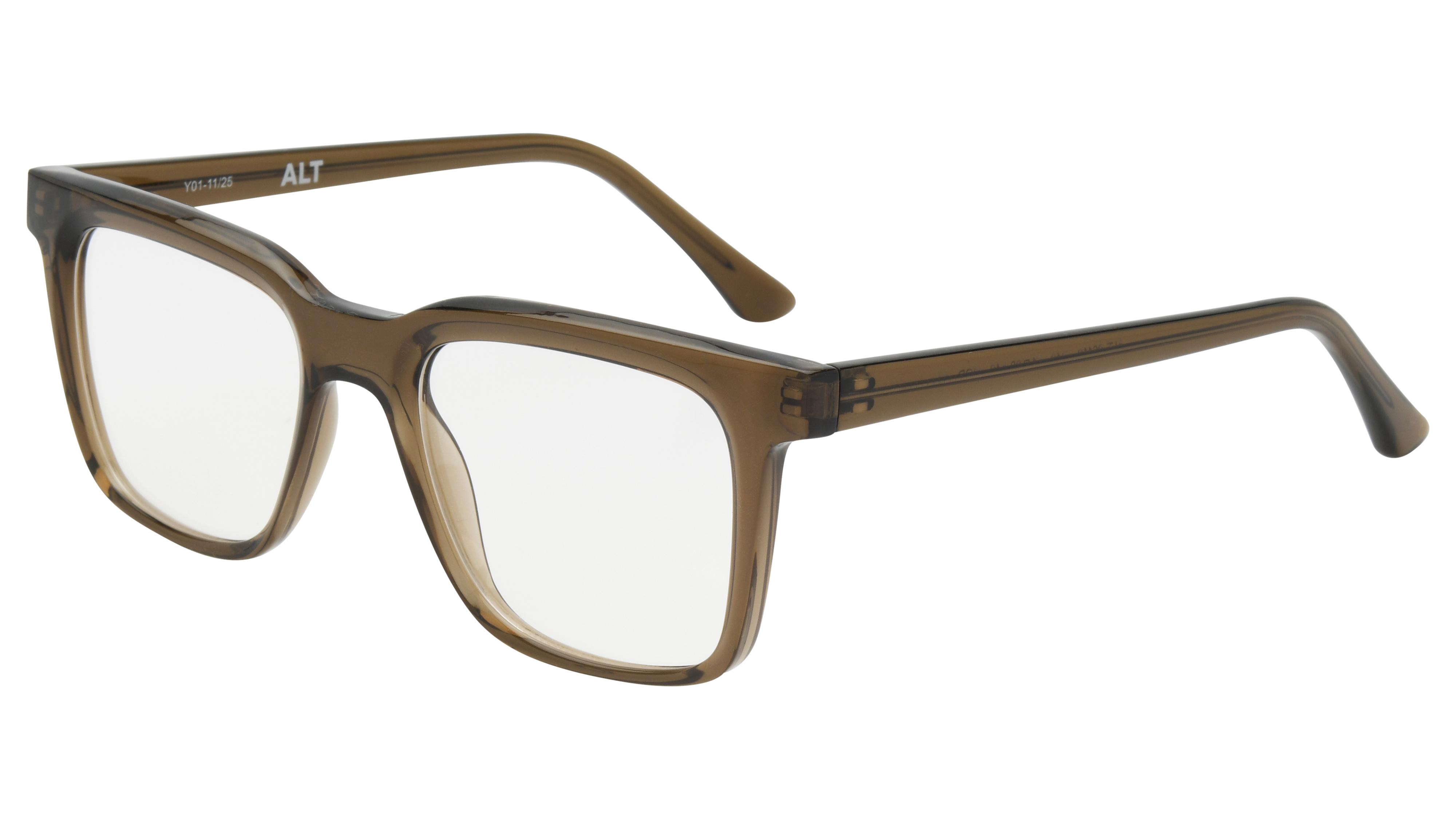 Lunettes de vue Alternance Homme Transparent Rectangle alt26110 Trois-Quart