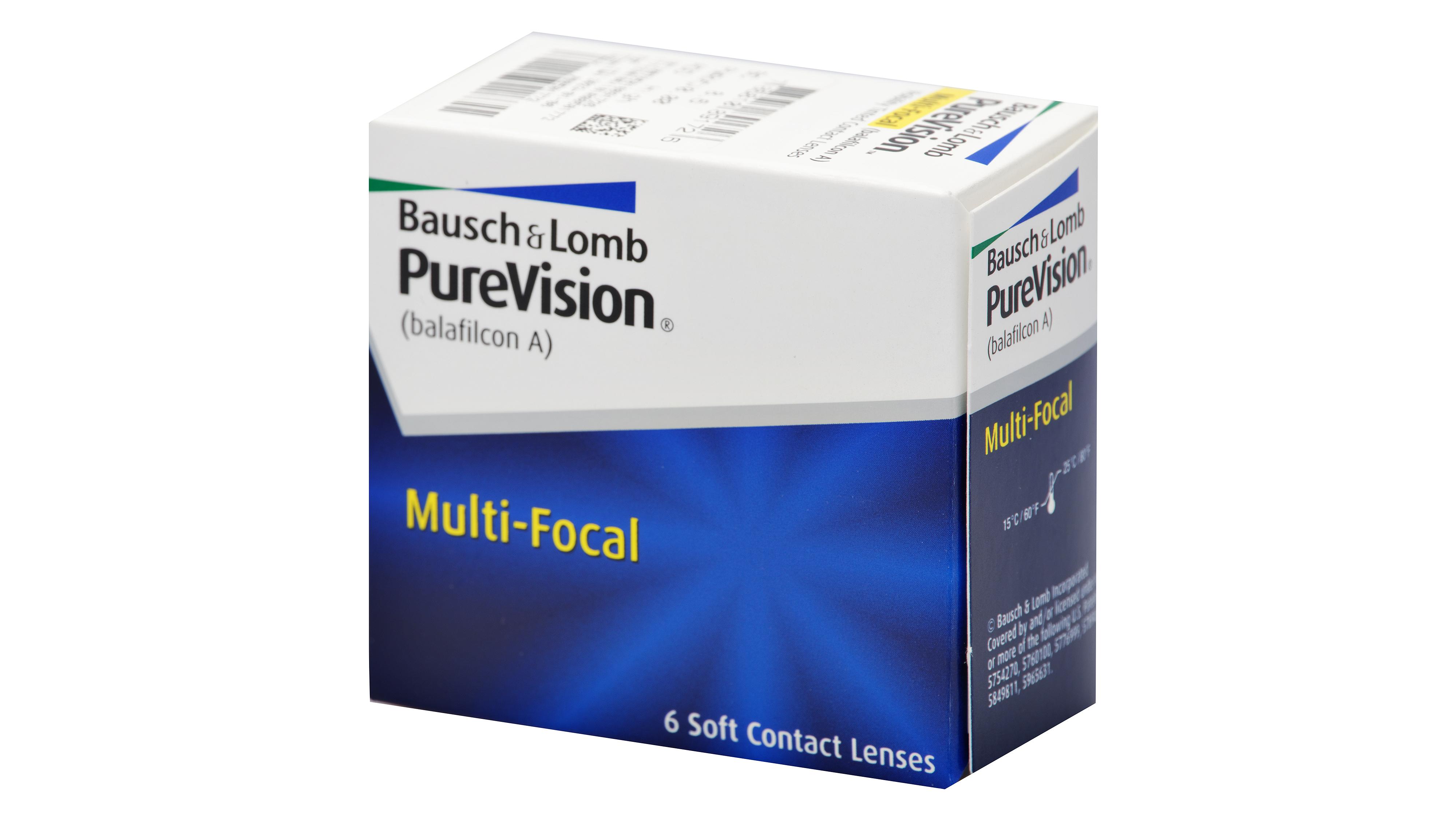 Lentilles de contact PureVision Multifocale Low Boîte de 6