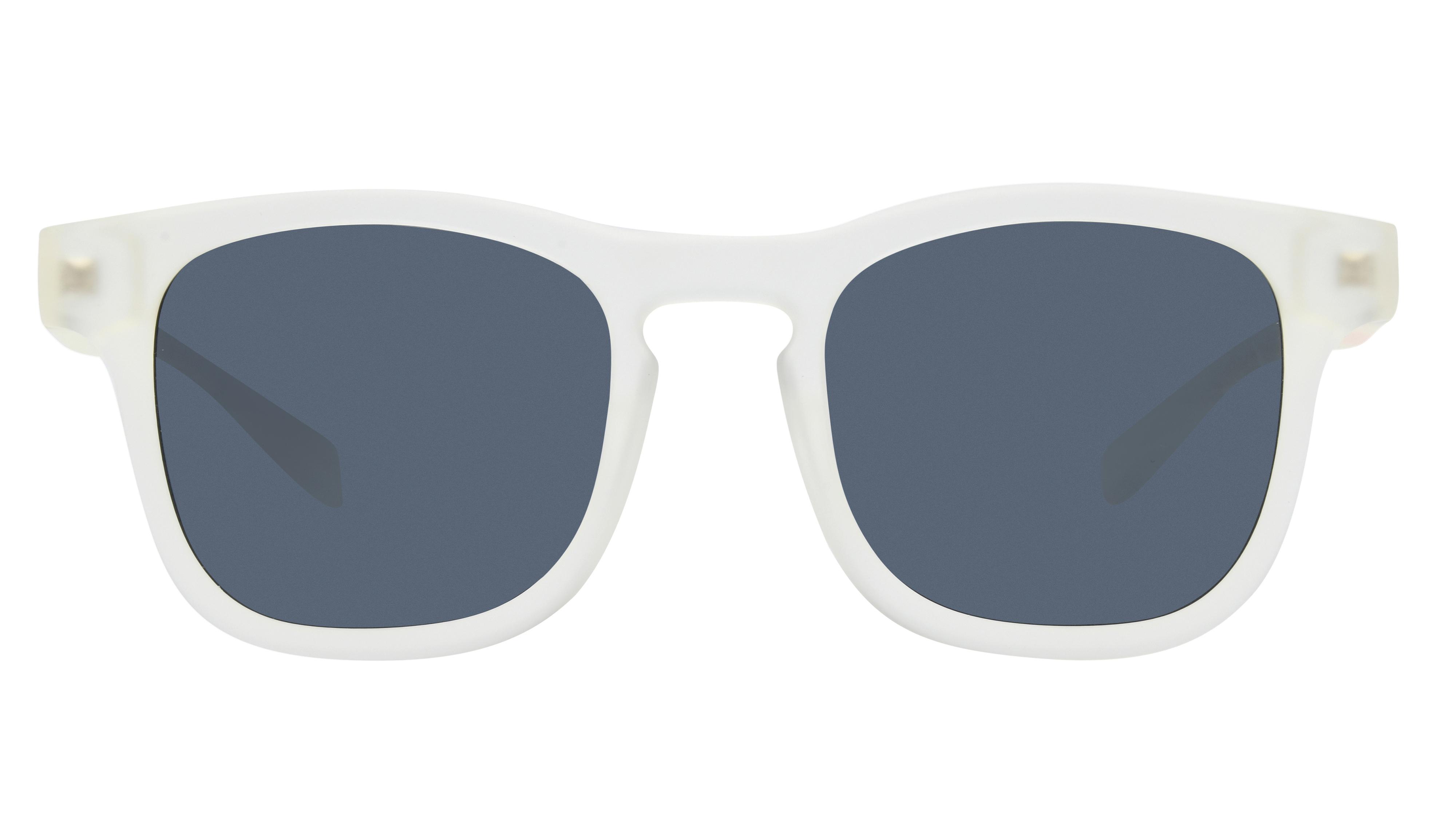 Lunettes de soleil Le Coq Sportif Homme Transparent Rectangle Lcs2402/S Face