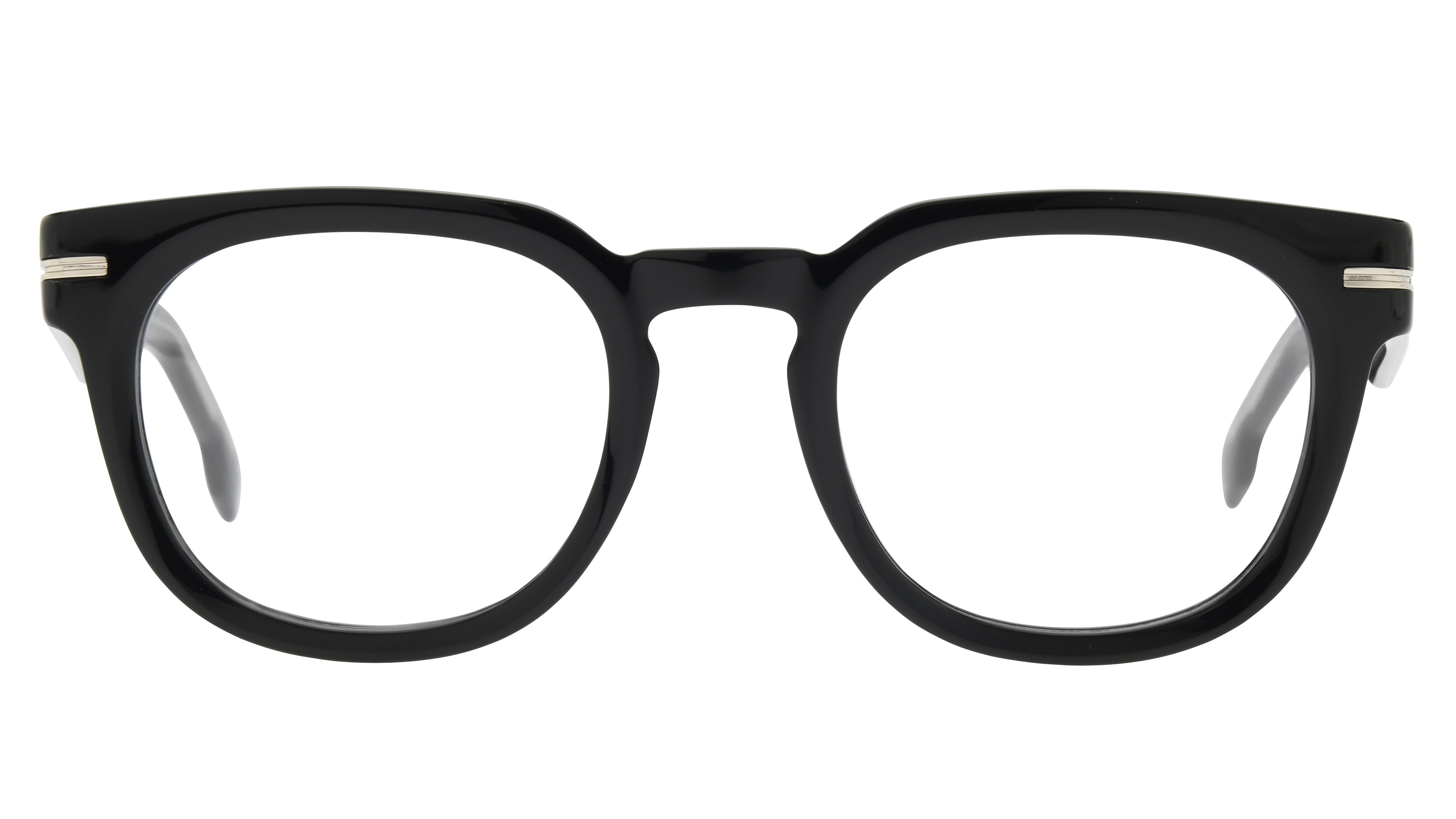 Lunettes de vue Boss Homme Noir Carré Boss1719 Face