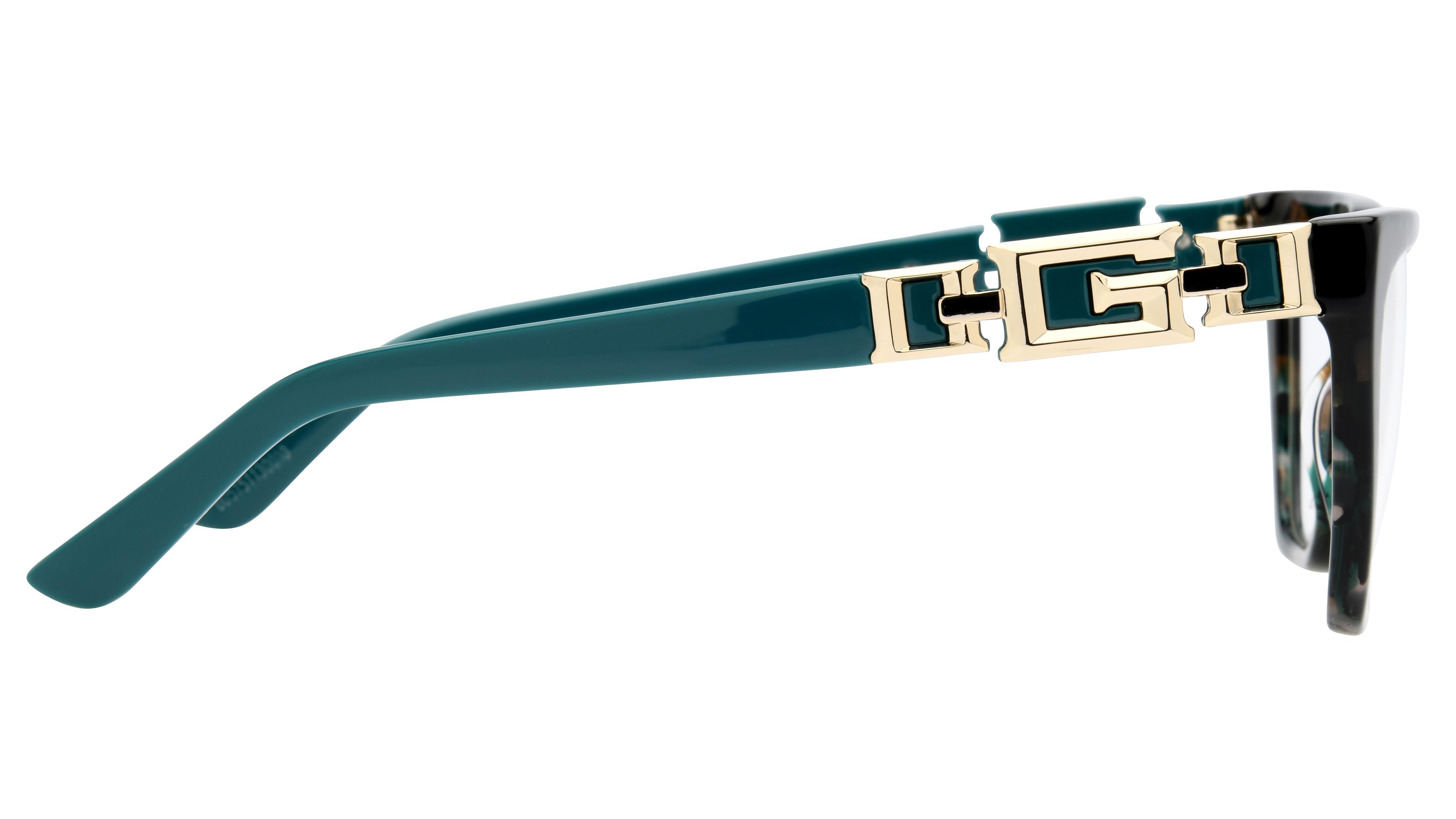 Lunettes de vue Guess Femme Ecaille Rectangle Gu2985 Droite