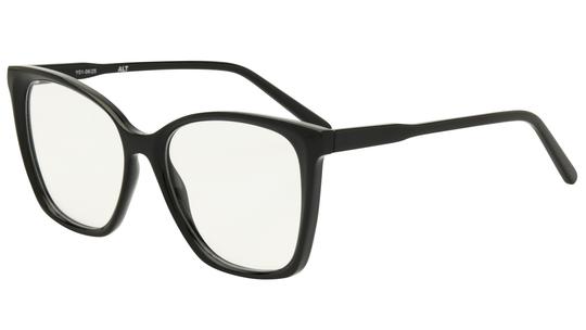 Lunettes de vue Alternance Femme Noir Papillonnante Alt26102 Trois-Quart