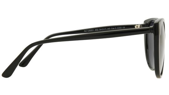 Lunettes de soleil Alternance Femme Noir Papillonnante Alt25201 Droite