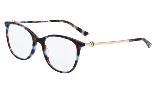 Lunettes de vue Siralya Femme Bleu Carré Sir2103 Trois-Quart