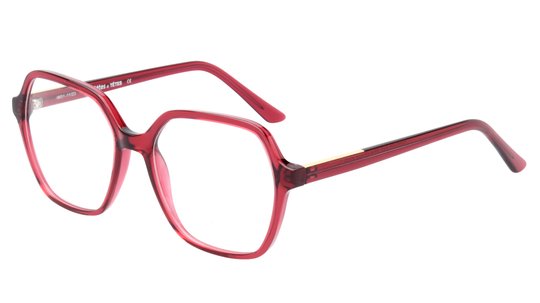 Lunettes de vue têtes à TETES Femme Rose Carré Tat2402 Trois-Quart