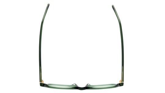 Lunettes de vue Siralya Femme Vert Rectangle Sir2404 Dessus