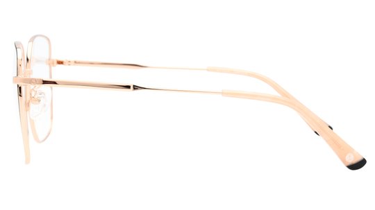 Lunettes de vue Siralya Femme Or Carré Sir2402 Gauche