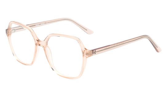 Lunettes de vue têtes à TETES Femme Rose Carré Tat2402 Trois-Quart