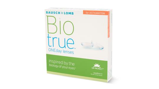 Lentilles de contact Biotrue One Day for Astigmatism Boîte de 90