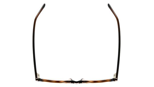 Lunettes de vue La Paresseuse Femme Marron Carré Par2604 Dessus