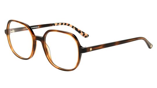 Lunettes de vue La Paresseuse Femme Ecaille Carré Par2407 Trois-Quart