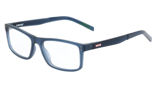 Lunettes de vue Levi's Homme Bleu Rectangle Lv5063 Trois-Quart