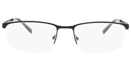 Lunettes de vue Citizen Mixte Gris Rectangle Ctz2603 Face