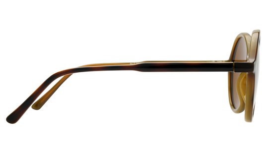 Lunettes de soleil Alternance Femme Ecaille Ronde Alt25203 Droite