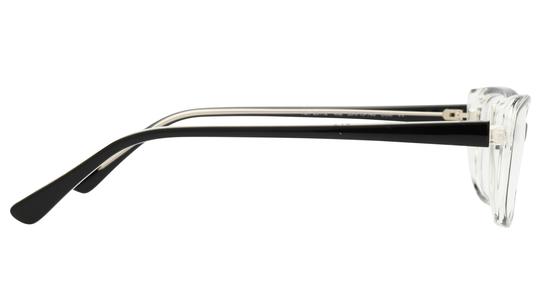 Lunettes de vue Alternance Femme Noir Rectangle Alt25112 Droite