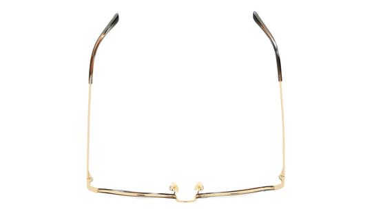 Lunettes de vue Siralya Femme Marron Tonneau Sir2505 Dessus