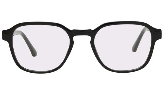 Lunettes de vue Alternance Homme Noir Rectangle alt26113 Face
