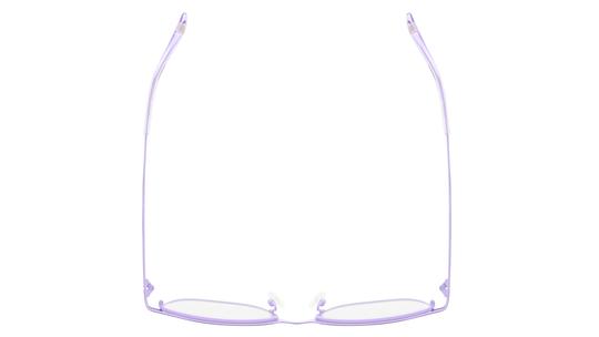 Lunettes de vue Baïa Femme Violet Papillonnante Baa2601 Dessus