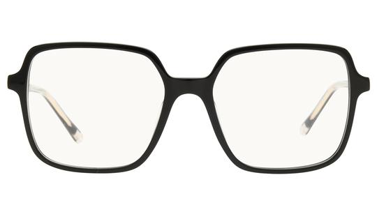 Lunettes de vue Jasma Femme Noir Carré Jas2501 Face