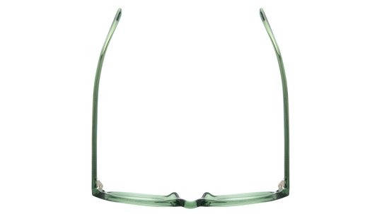 Lunettes de vue têtes à TETES Femme Vert Carré Tat2401 Dessus