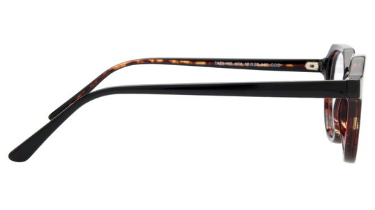 Lunettes de vue têtes à TETES Homme Noir Pantos Tat2405 Droite